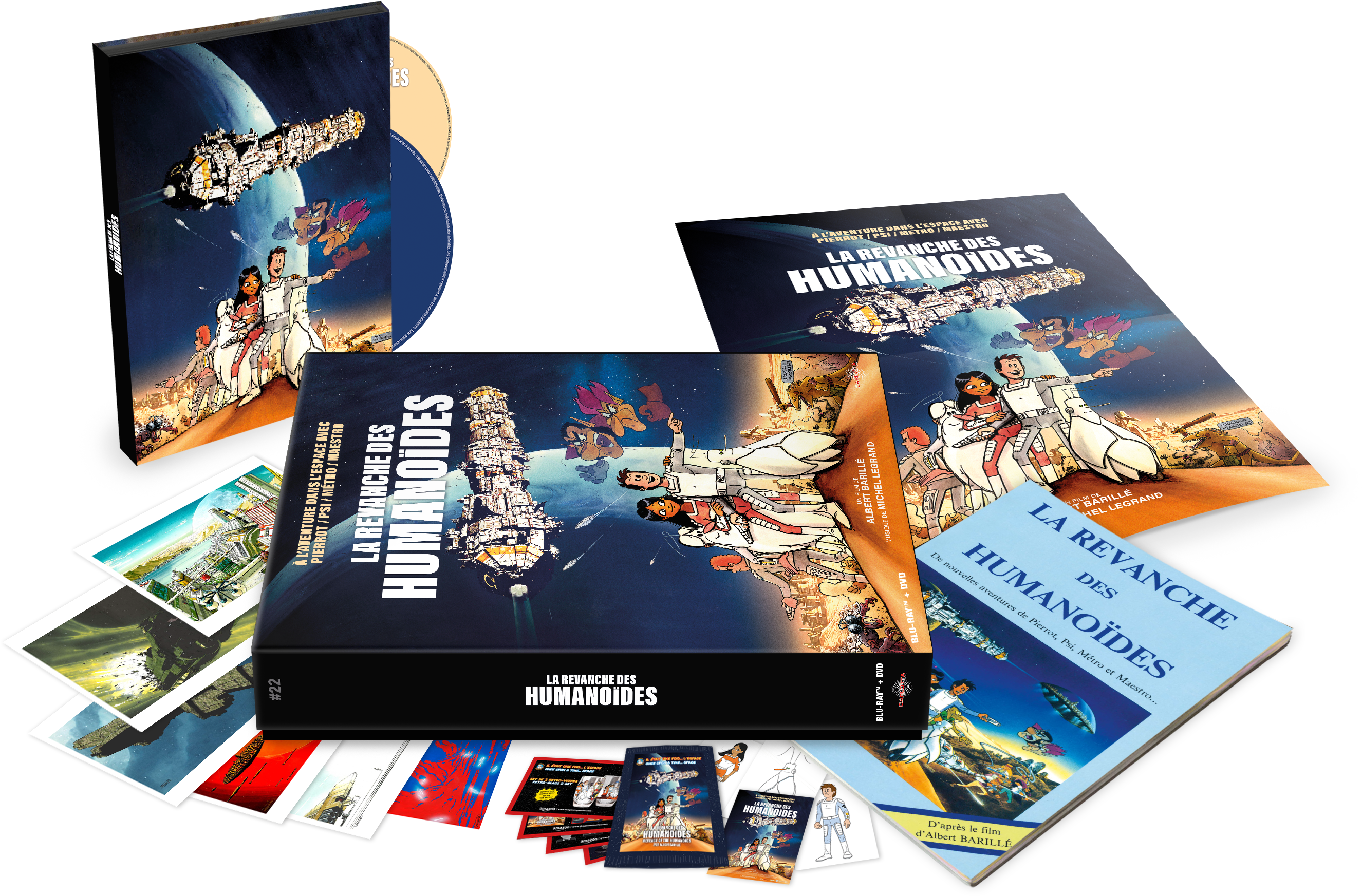 La Revanche des humanoïdes - Édition Prestige Limitée Combo Blu-ray + DVD + Memorabilia