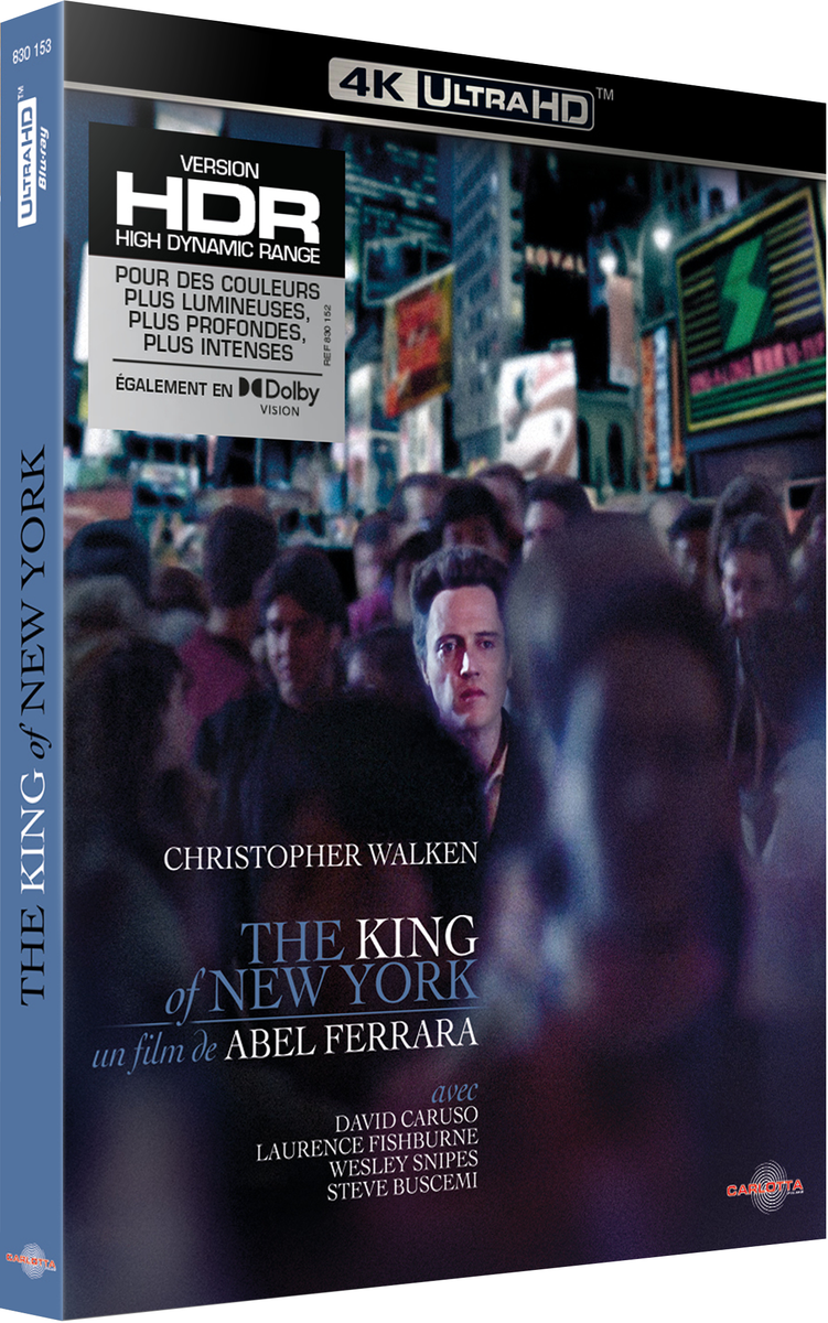 The King of New York by Abel Ferrara 4K La Boutique Carlotta Films