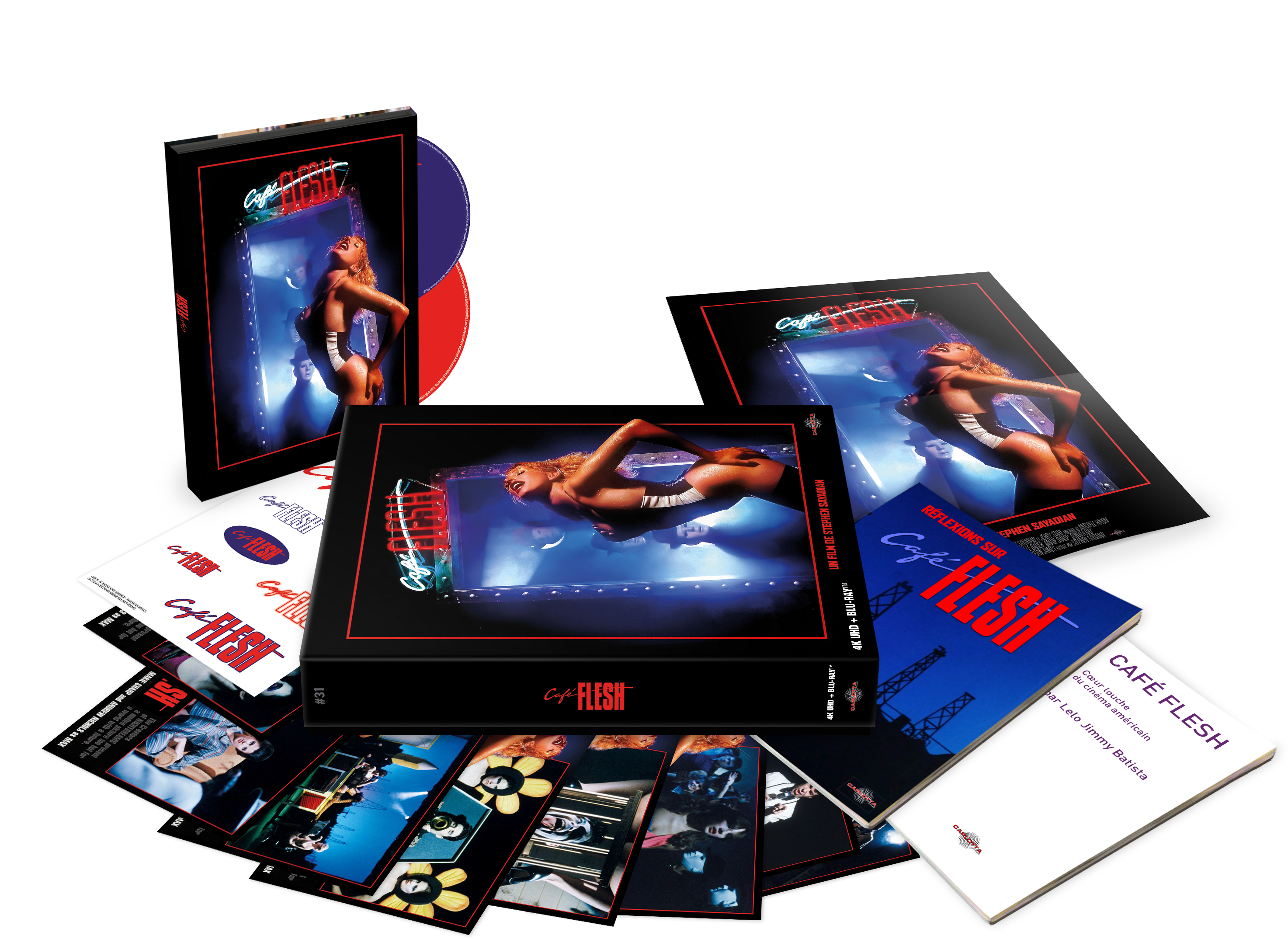 Café Flesh - Édition Prestige Limitée UHD + Blu-ray + Memorabilia
