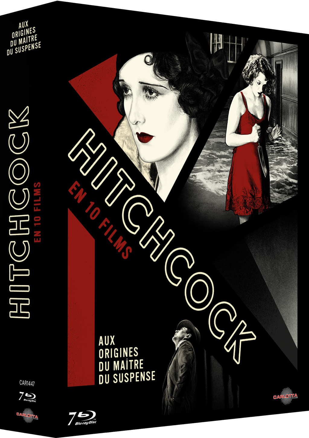 Coffret Hitchcock en 10 films