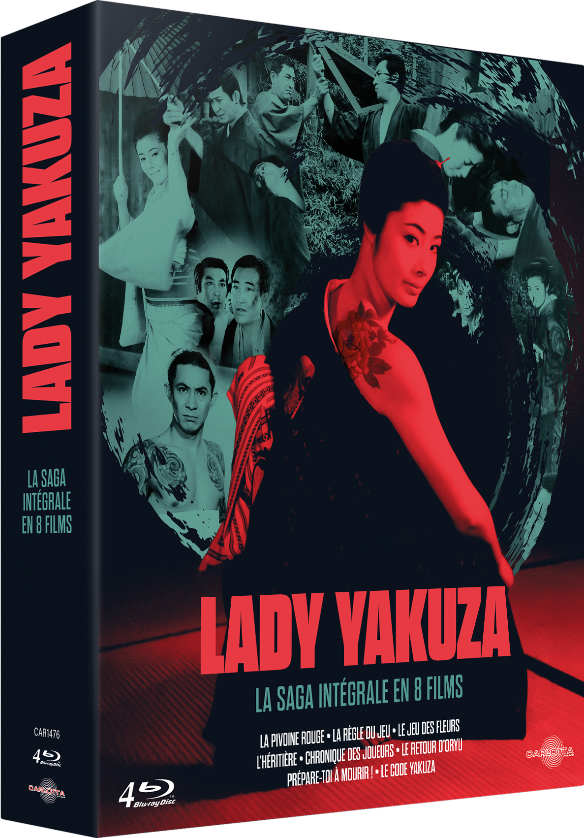 Coffret Lady Yakuza la saga intégrale