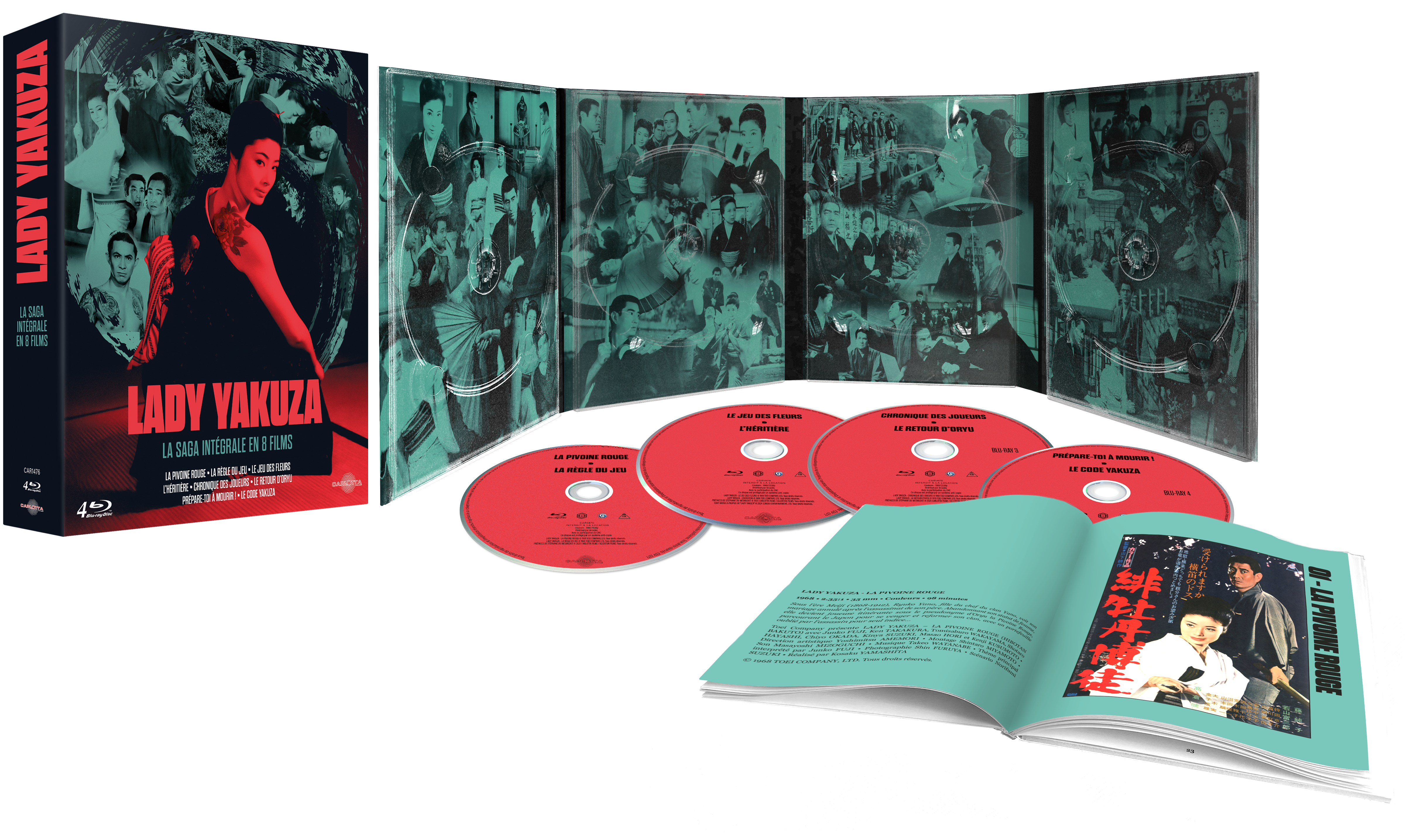 Coffret Lady Yakuza la saga intégrale
