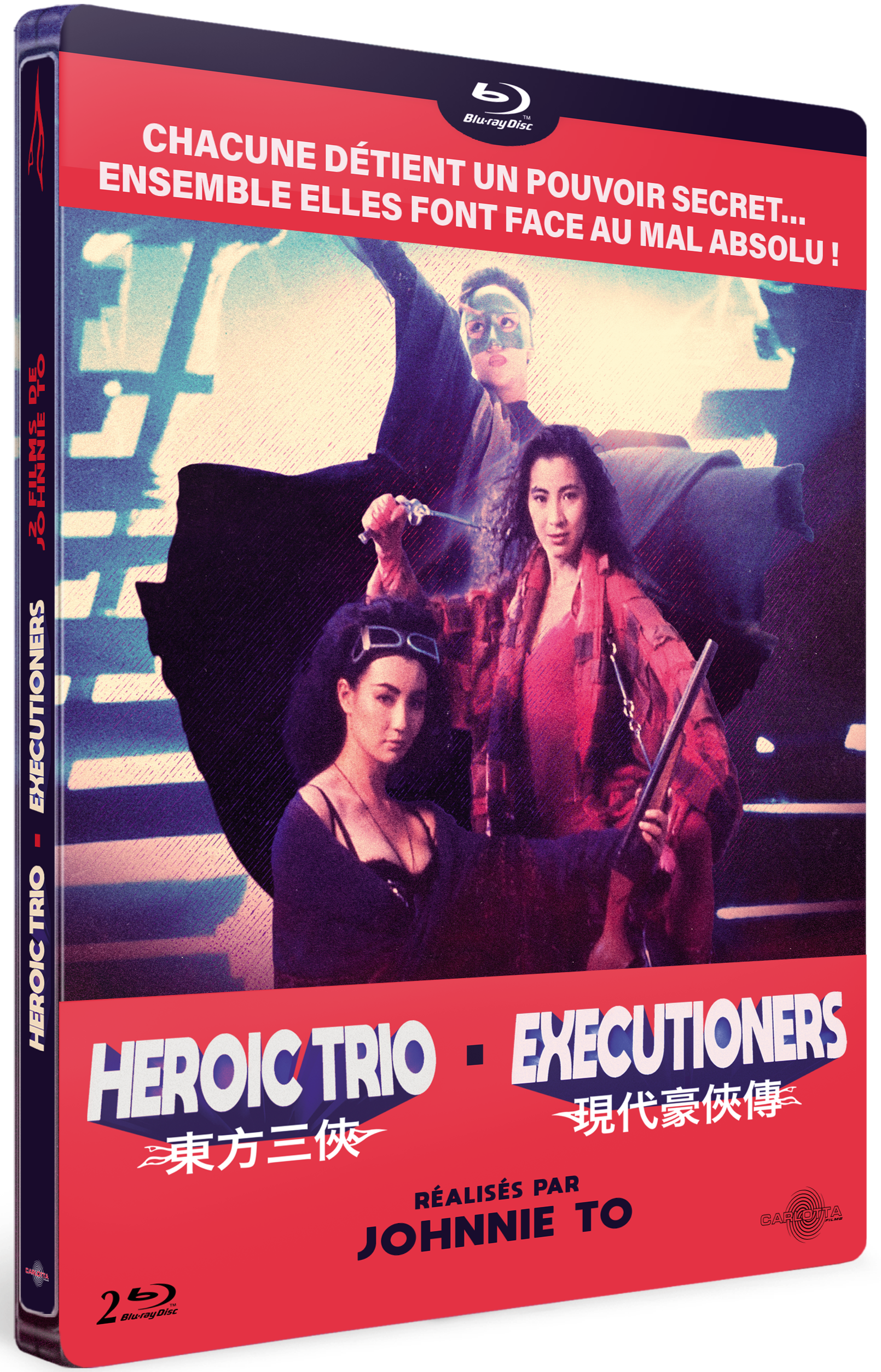 The Heroic Trio + Executioners by Johnnie To