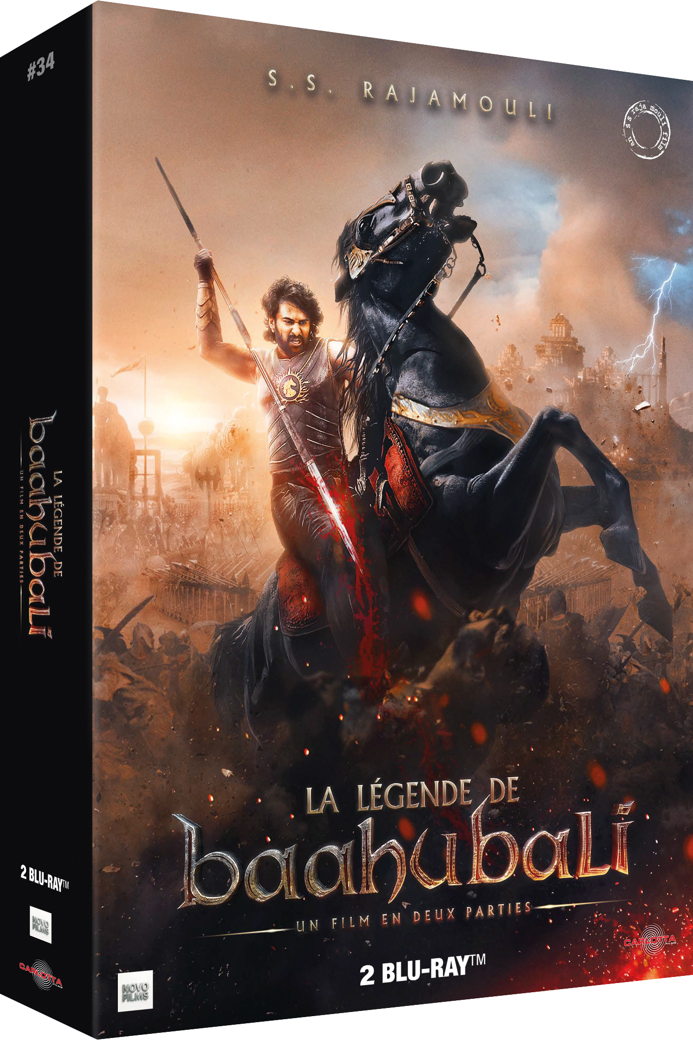 La Légende de Baahubali - Édition Prestige Limitée Blu-ray + Memorabilia - La Boutique Carlotta Films
