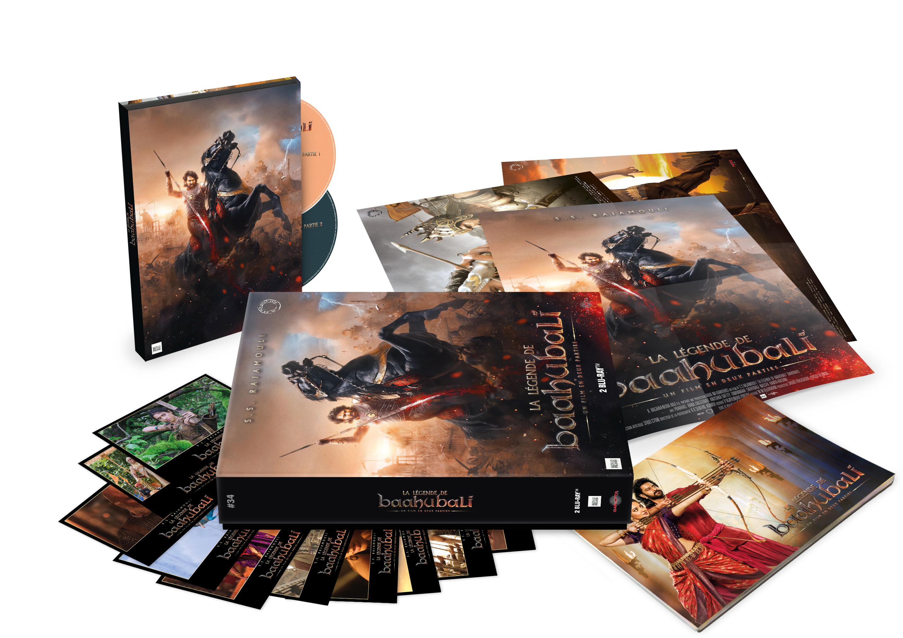 La Légende de Baahubali - Édition Prestige Limitée Blu-ray + Memorabilia - La Boutique Carlotta Films