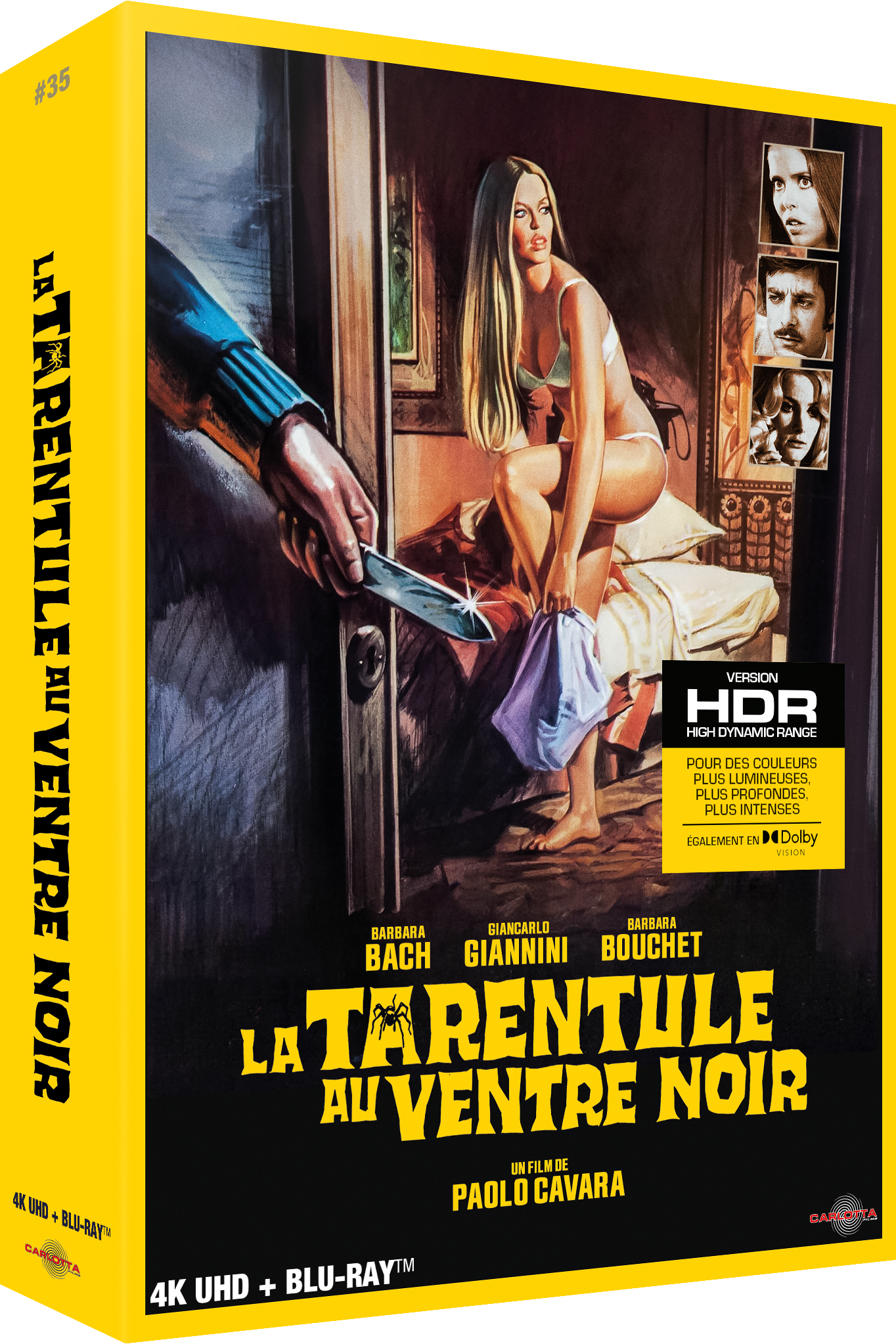 La Tarentule au ventre noir - Édition Prestige Limitée Blu-ray + Memorabilia