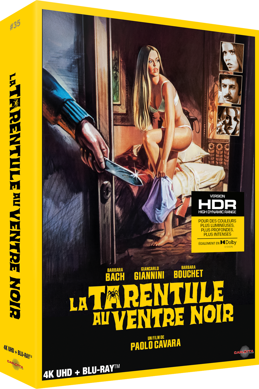 La Tarentule au ventre noir - Édition Prestige Limitée Blu-ray + Memorabilia