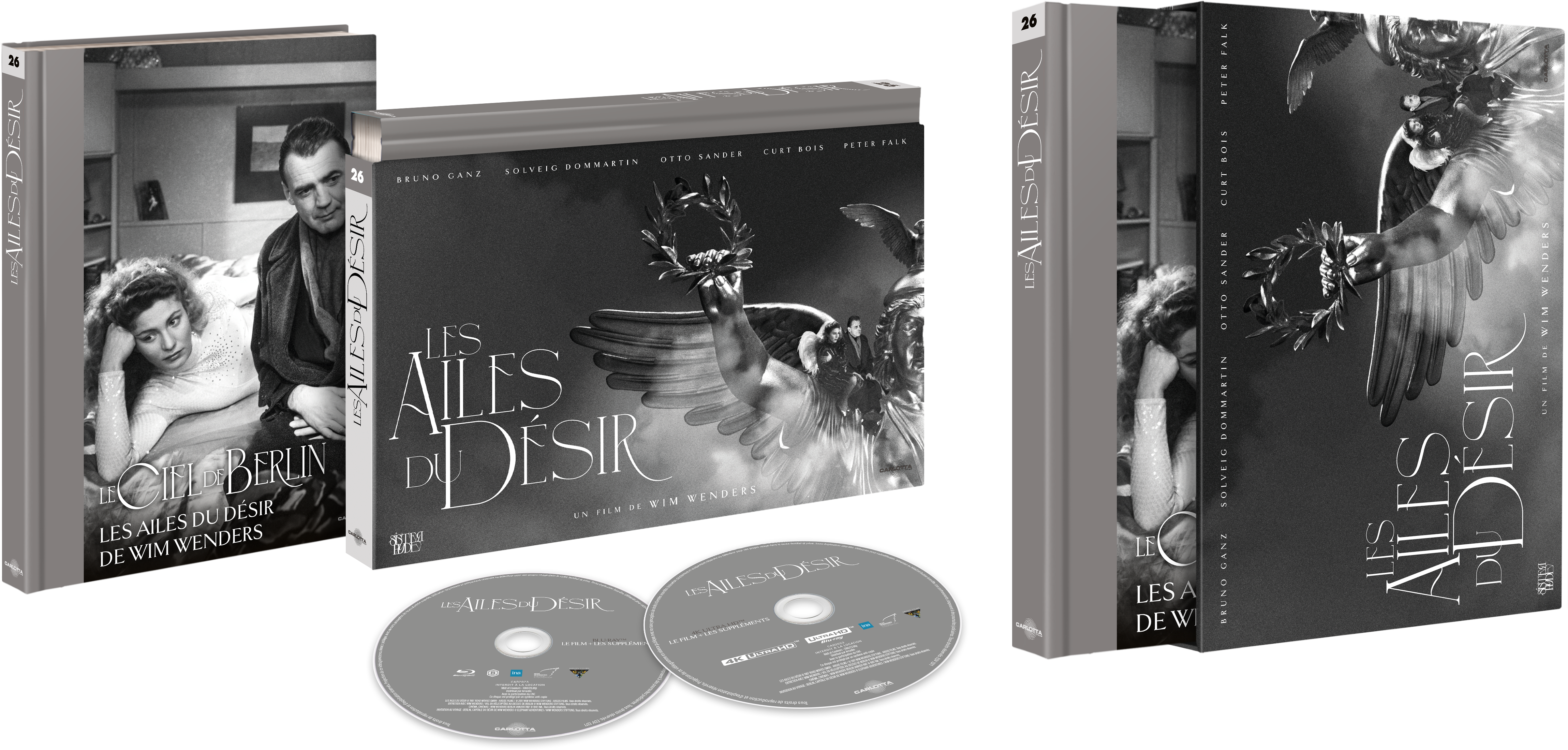 Les Ailes du désir - Coffret Ultra Collector 26 - 4K UHD + Blu-ray + Livre