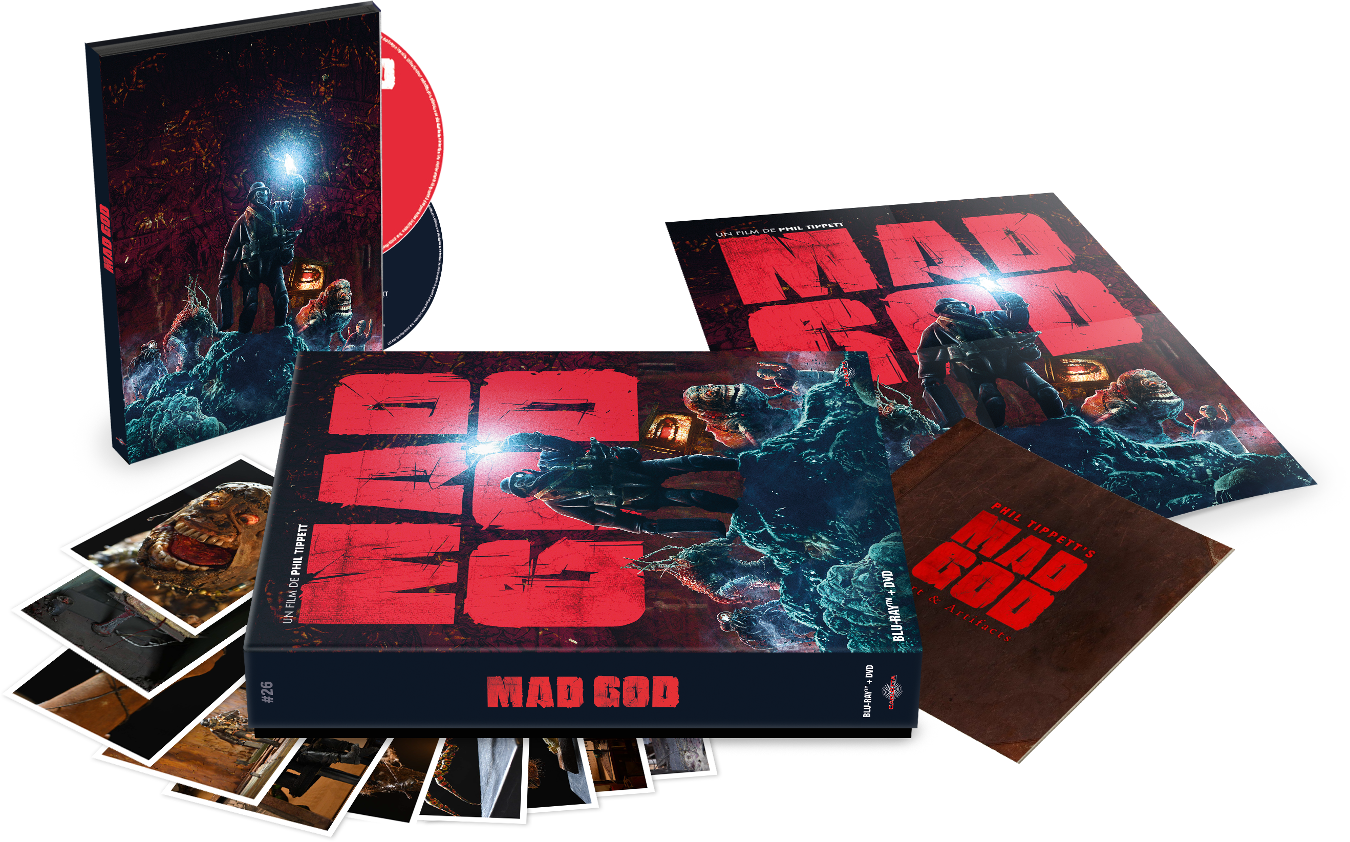Mad God - Limited Prestige Edition Blu-ray + DVD + Memorabilia