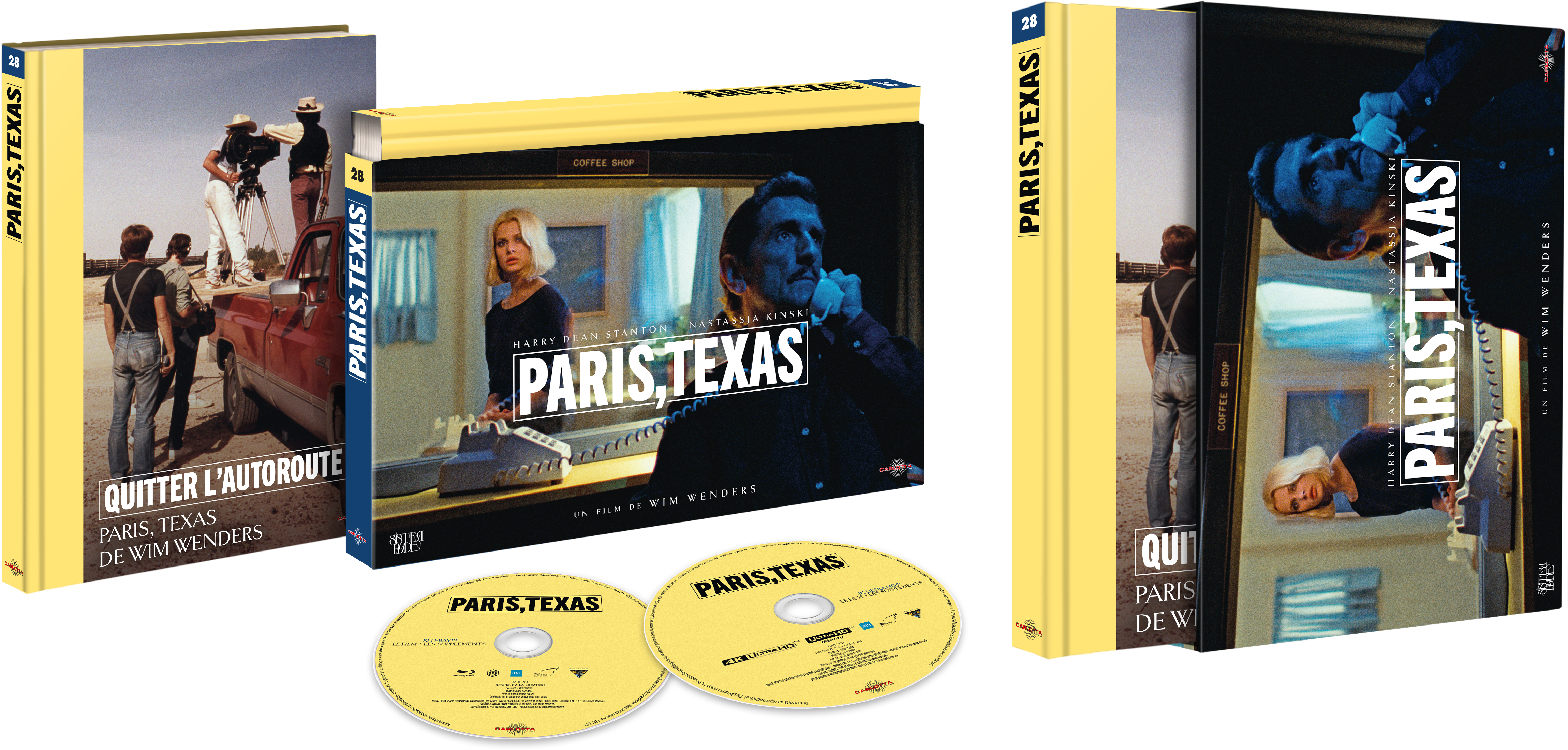 Paris, Texas - Coffret Ultra Collector 28 - 4K UHD + Blu-ray + Livre