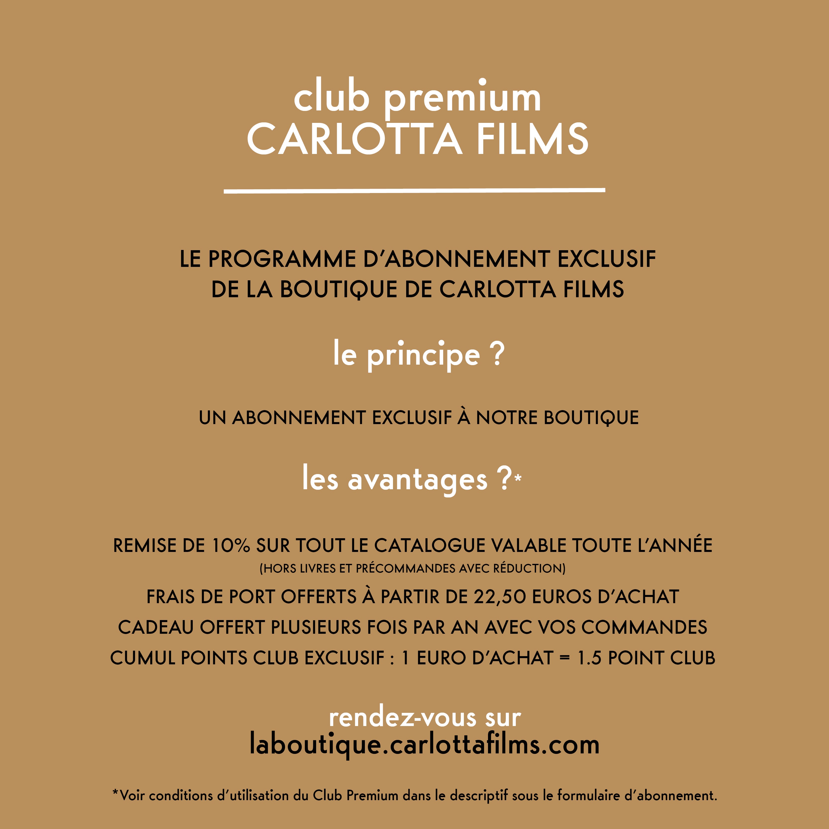 Le Club Premium Abonnement