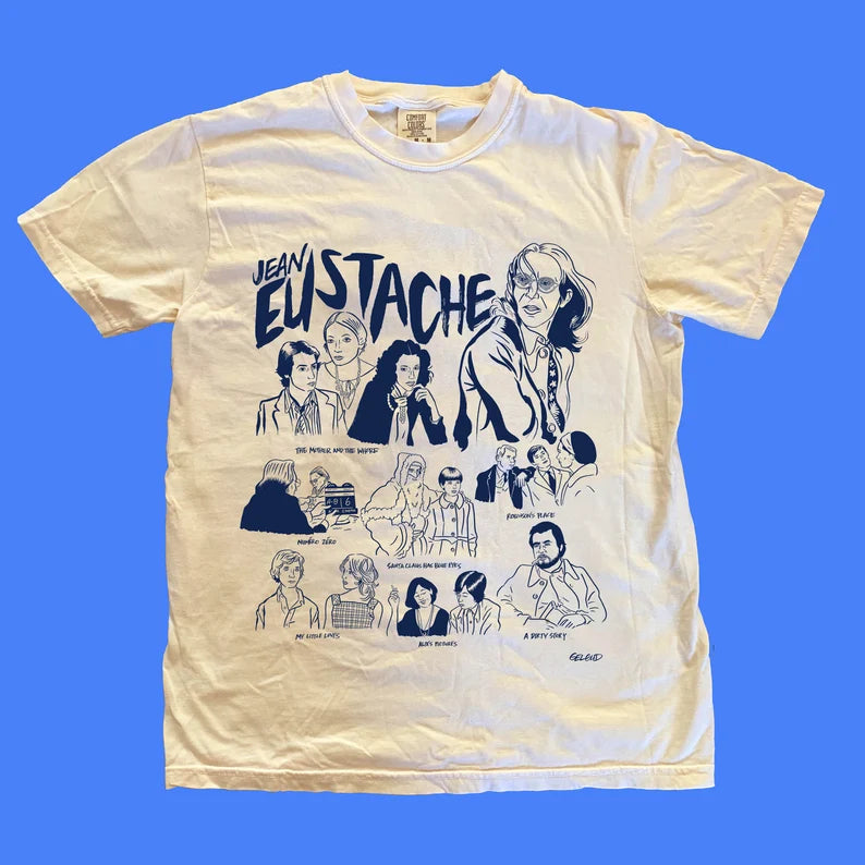 Jean Eustache - Collector T-shirt by Nathan Gelgud