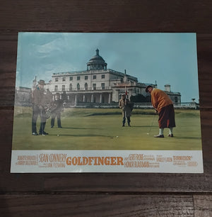 Lobby Cards Goldfinger