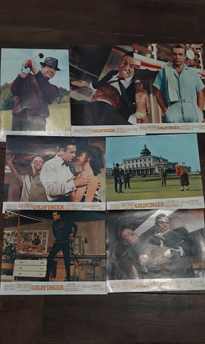 Lobby Cards Goldfinger