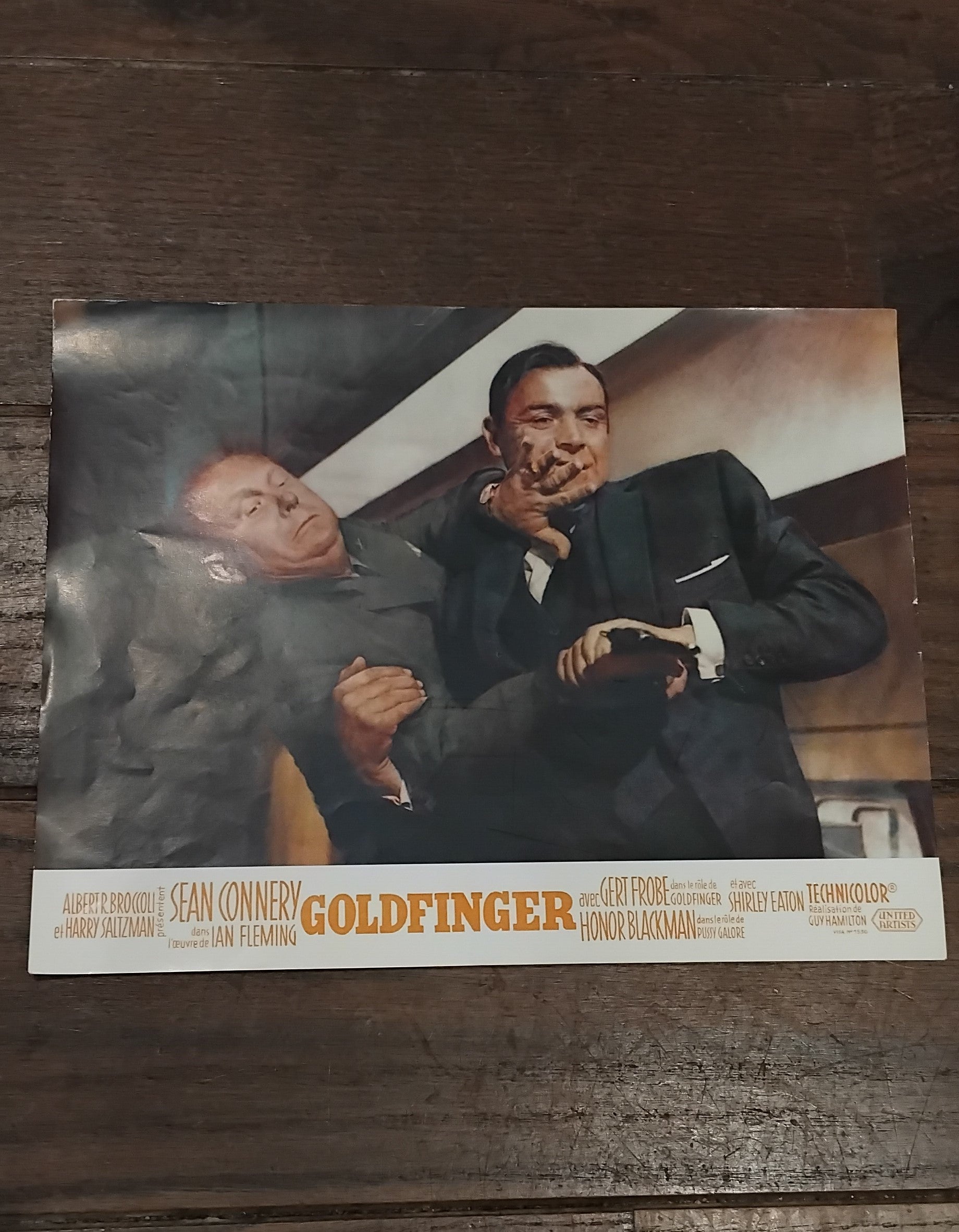 Lobby Cards Goldfinger