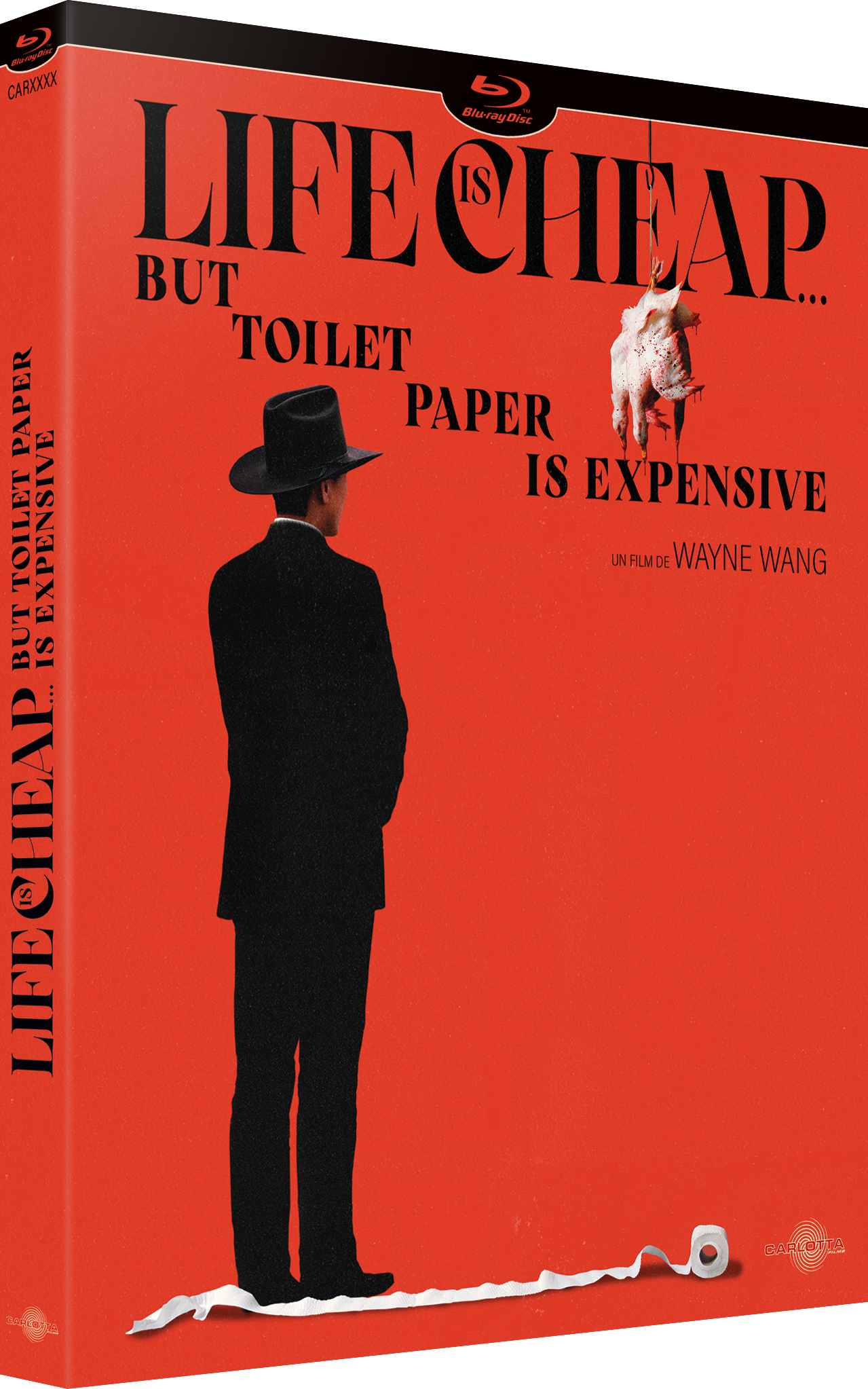 Life is cheap... but toilet paper is expensive de Wayne Wang