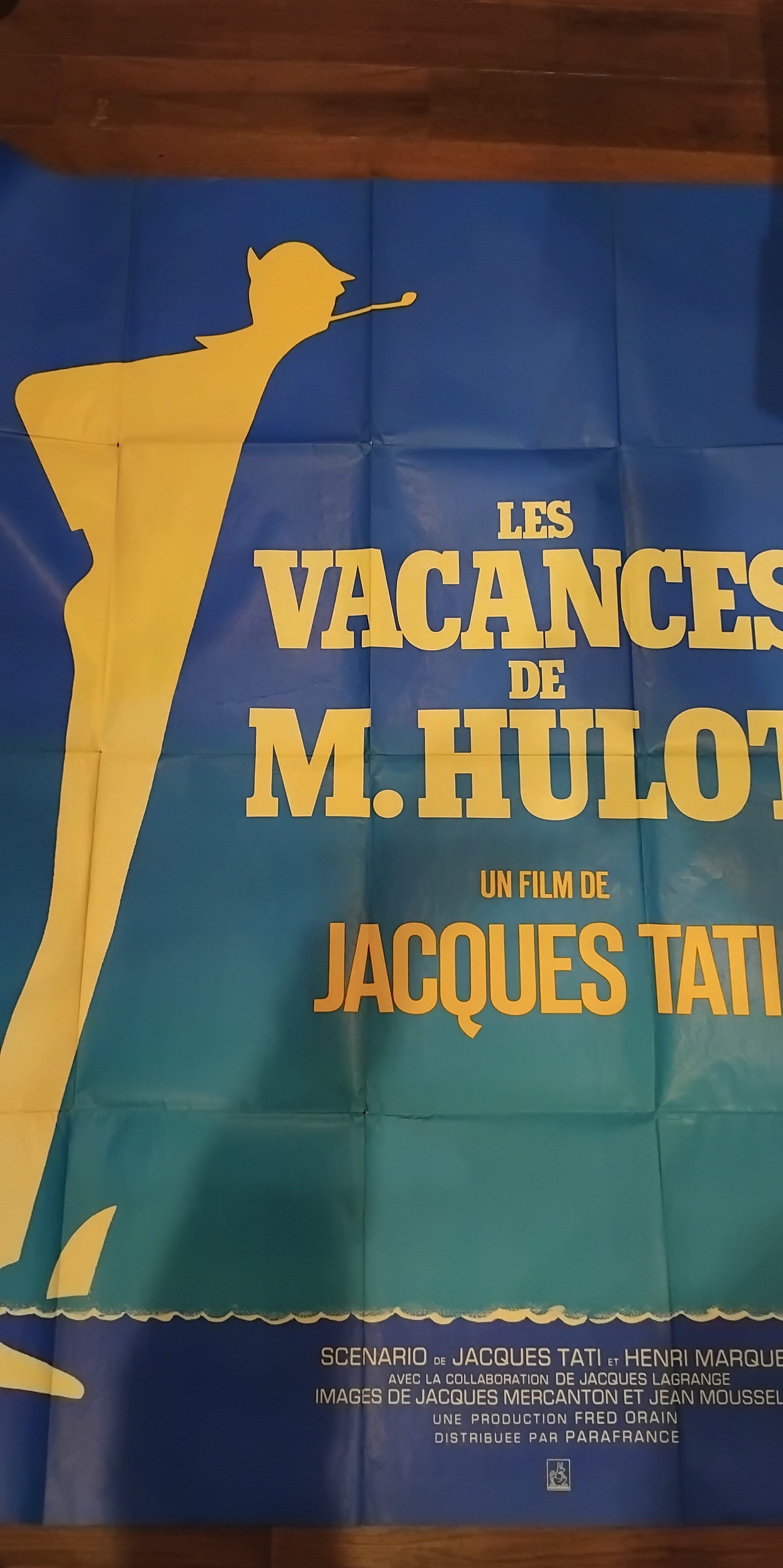 Affiche Les Vacances de Monsieur Hulot