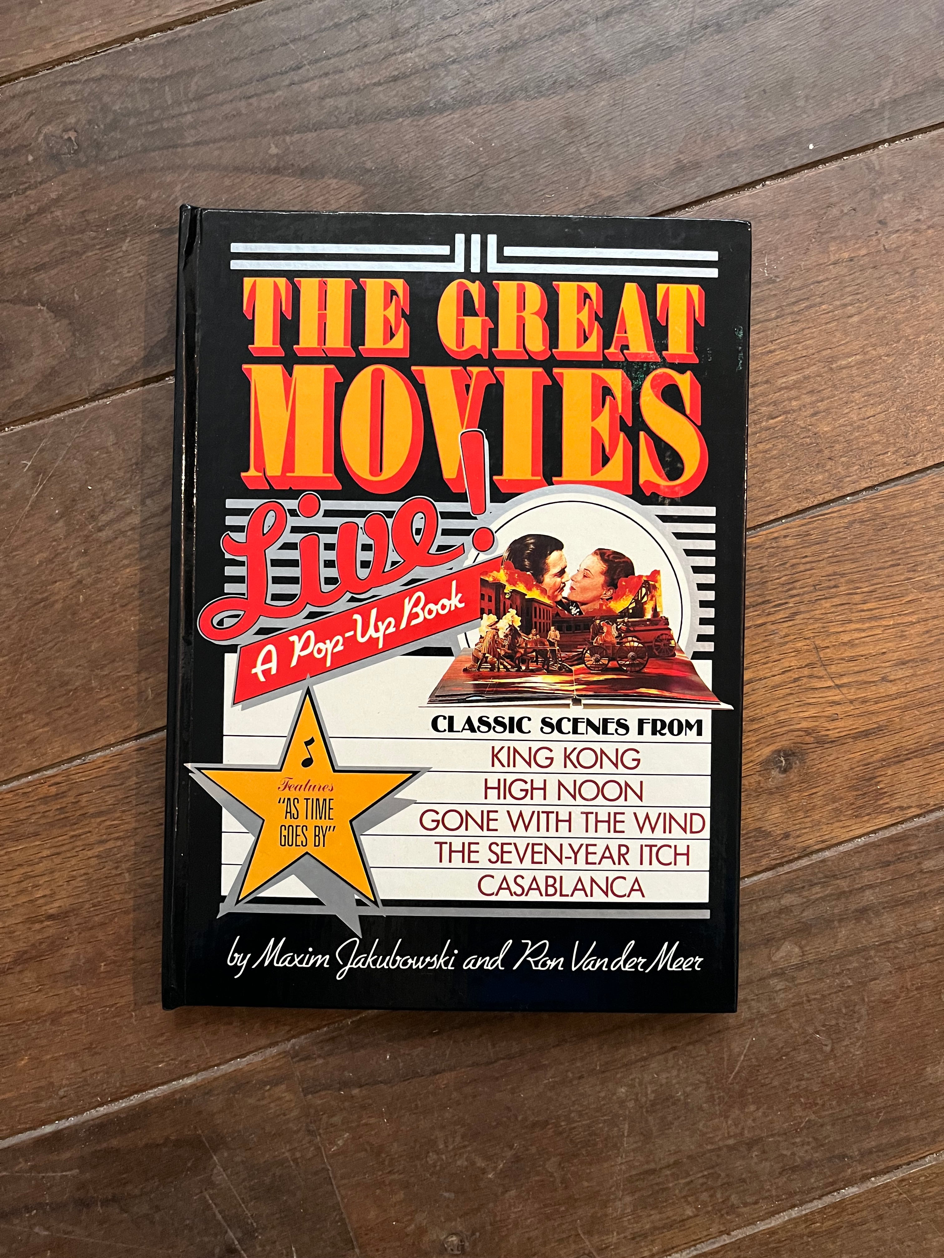 Livre pop-up The Great Movies
