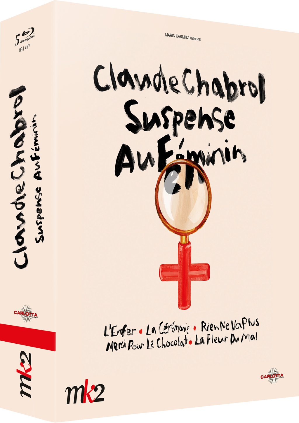 Coffret Claude Chabrol, suspense au féminin