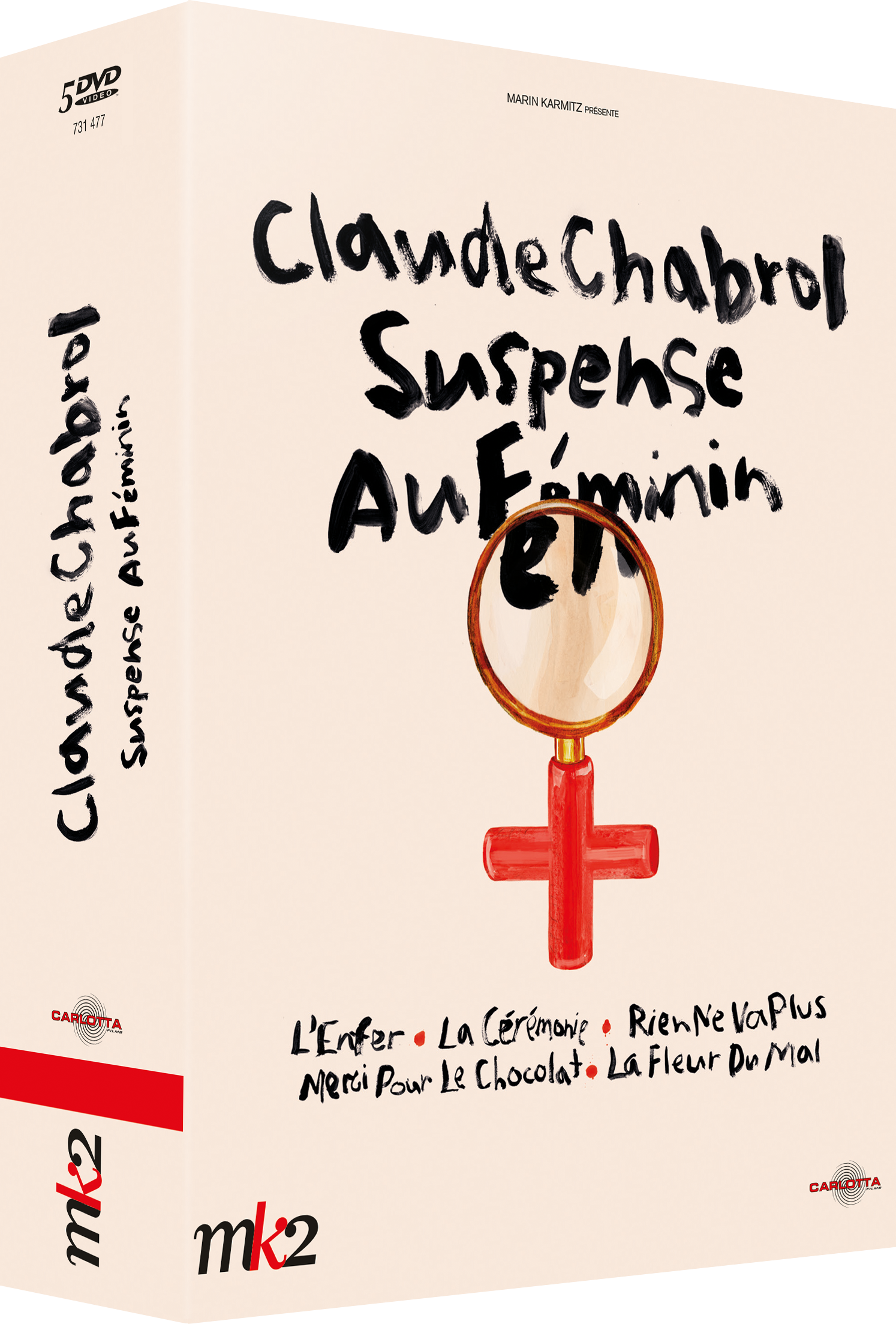 Coffret Claude Chabrol, suspense au féminin