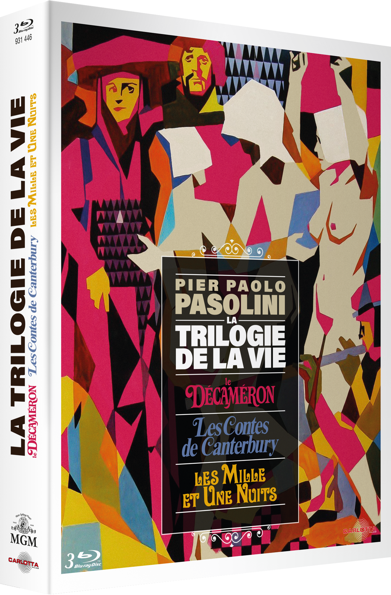 La Trilogie de la vie de Pier Paolo Pasolini - Coffret Blu-ray