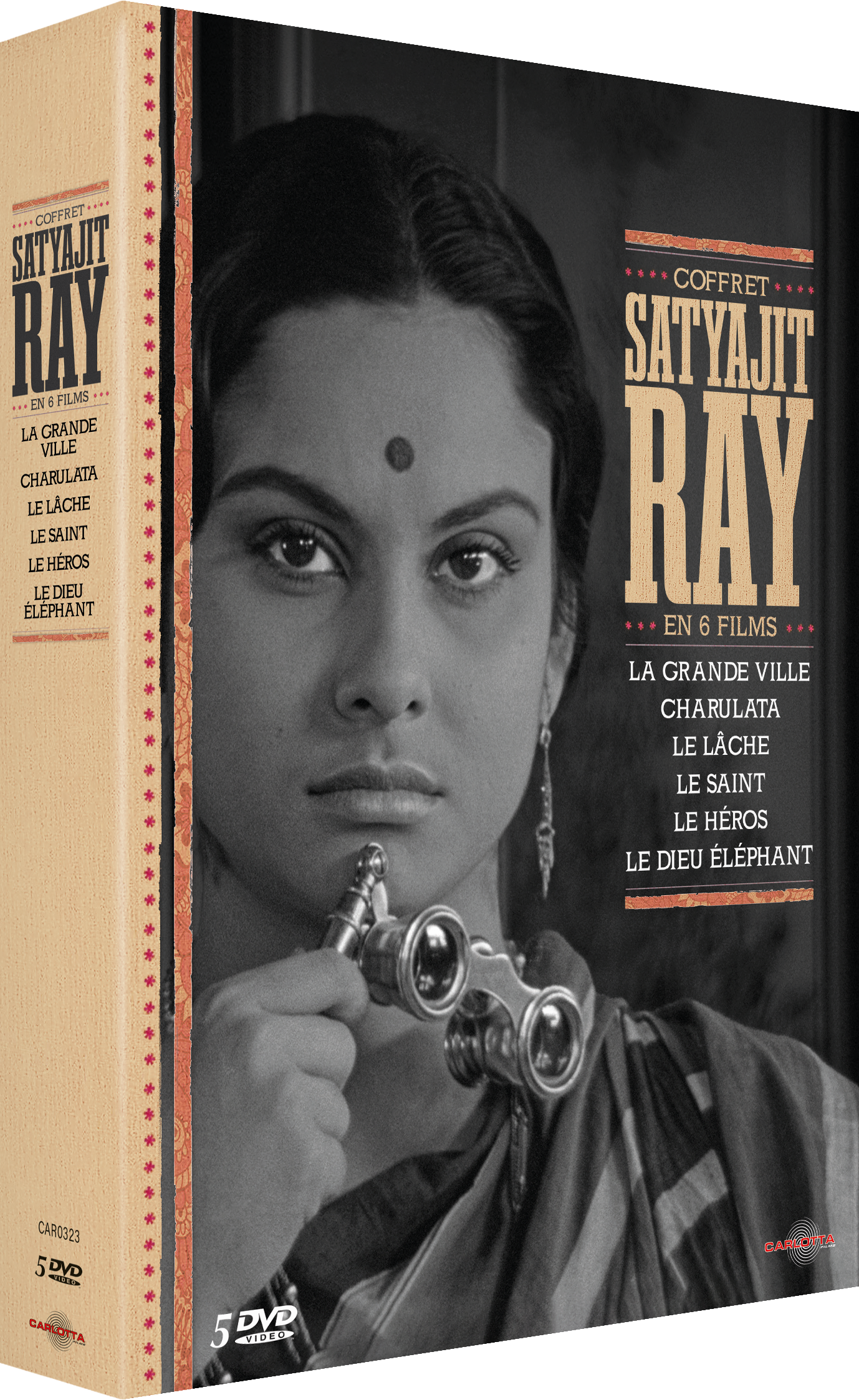Box Satyajit Ray in 6 films