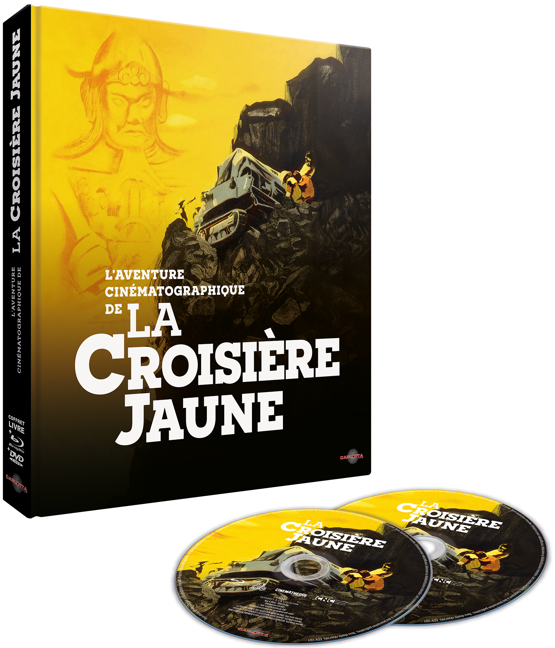 L'Aventure cinématographique de La Croisière jaune Blu-ray + DVD + Livre