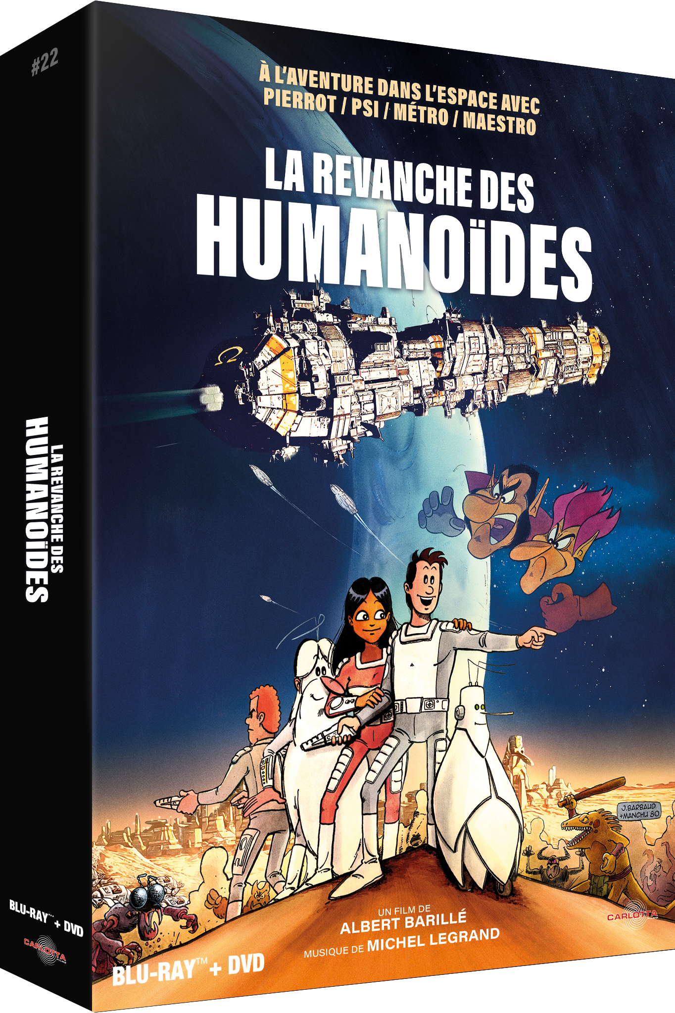 Revenge of the Humanoids - Prestige Limited Edition Combo Blu-ray + DVD + Memorabilia