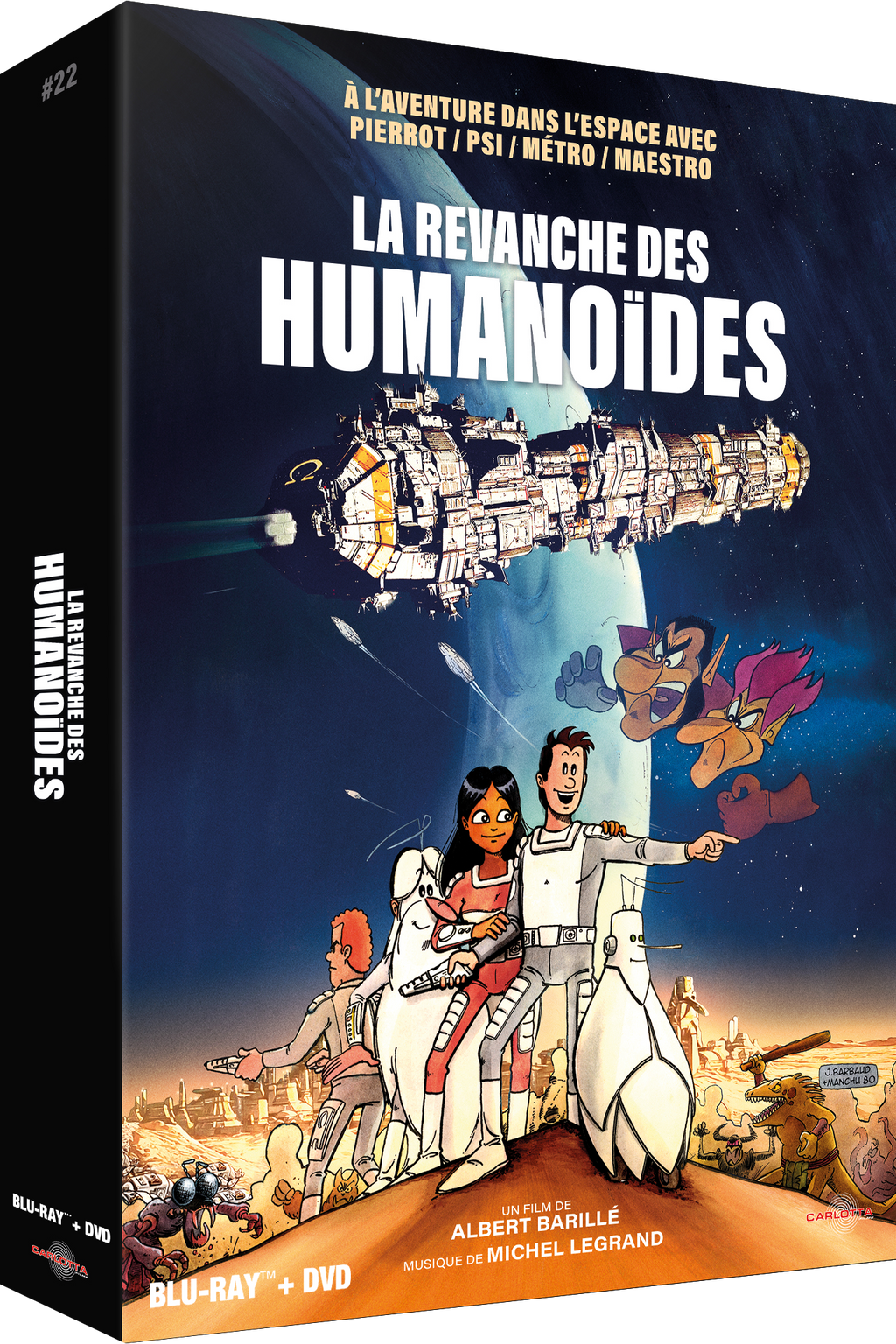 La Revanche des humanoïdes - Édition Prestige Limitée Combo Blu-ray + DVD + Memorabilia