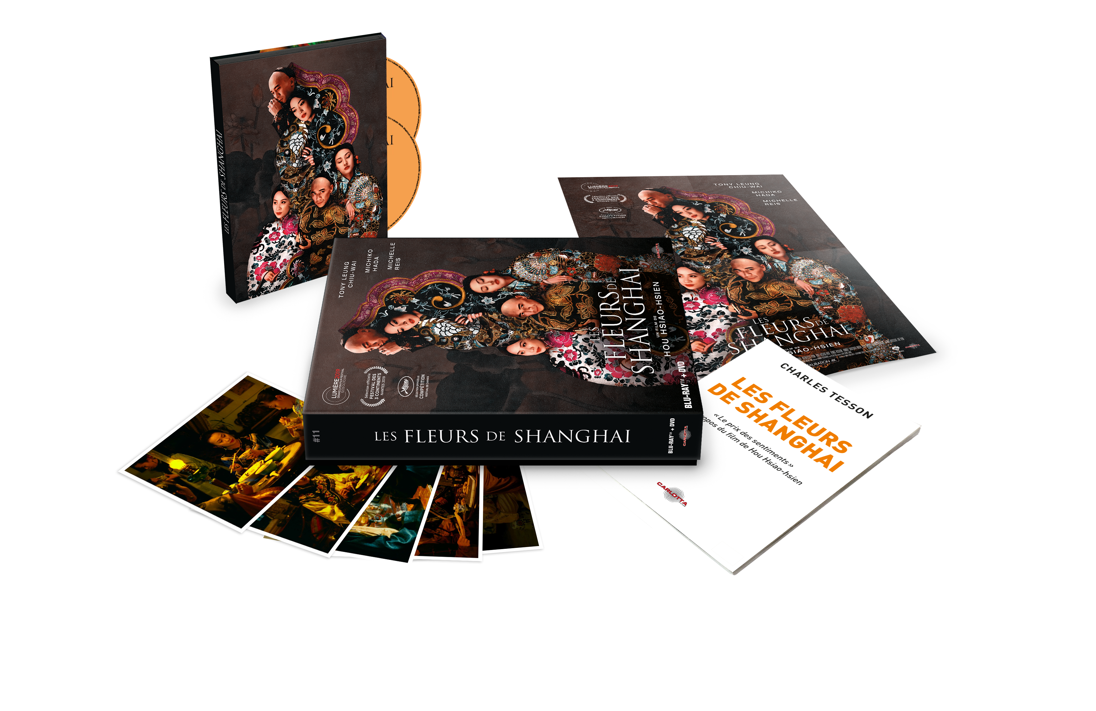 Les Fleurs de Shanghai - Édition Prestige Limitée Combo Blu-ray/DVD + Memorabilia