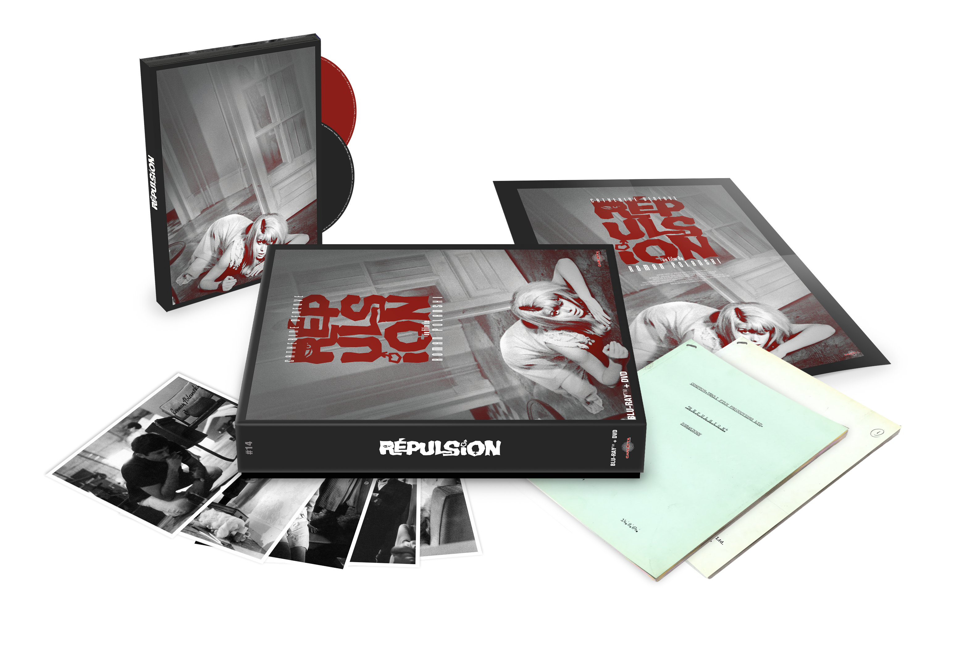 Repulsion - Prestige Limited Edition Combo Blu-ray/DVD + Memorabilia