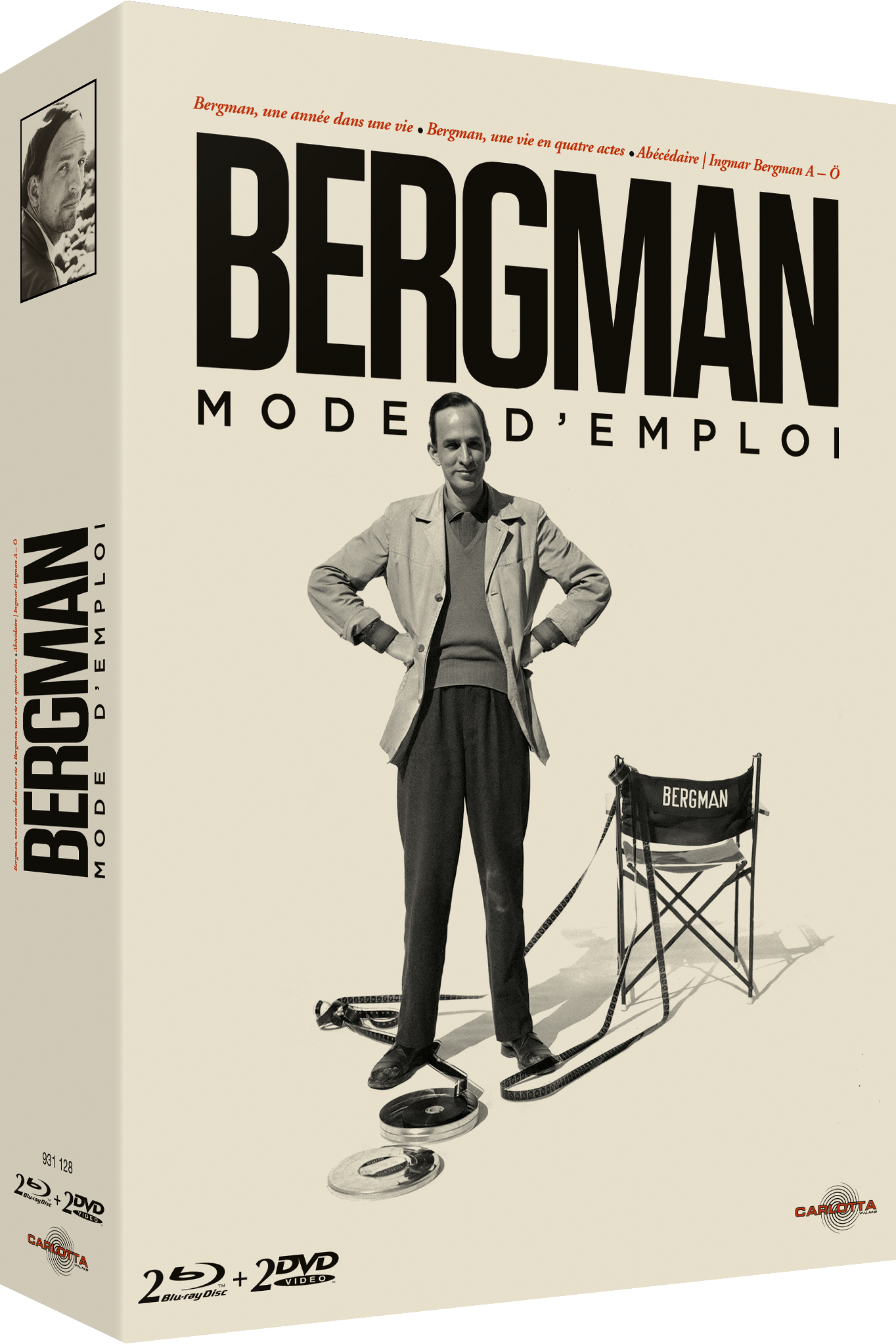 Bergman, mode d'emploi - Coffret Collector Limité - CARLOTTA FILMS - La Boutique