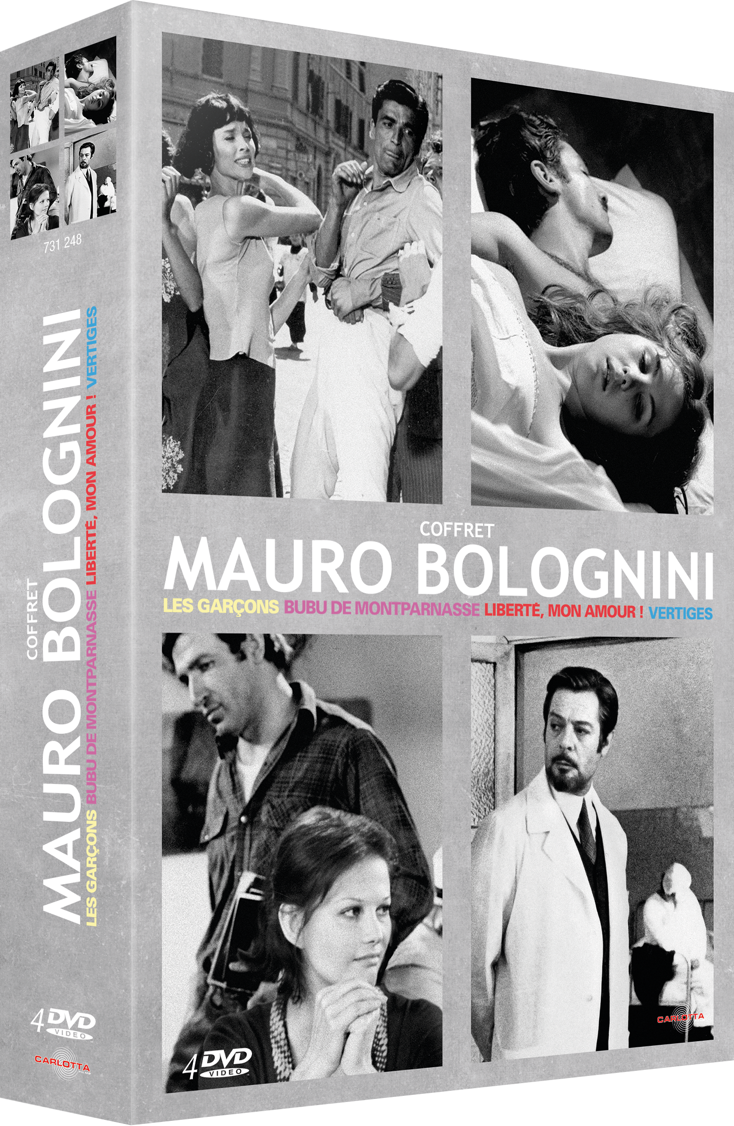Coffret Mauro Bolognini - 4 DVD - CARLOTTA FILMS - La Boutique