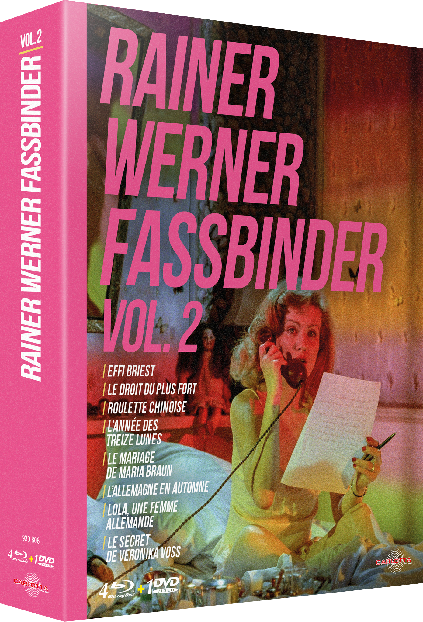 Coffret Rainer Werner Fassbinder Vol. 2 - Blu-ray - Carlotta Films - La Boutique