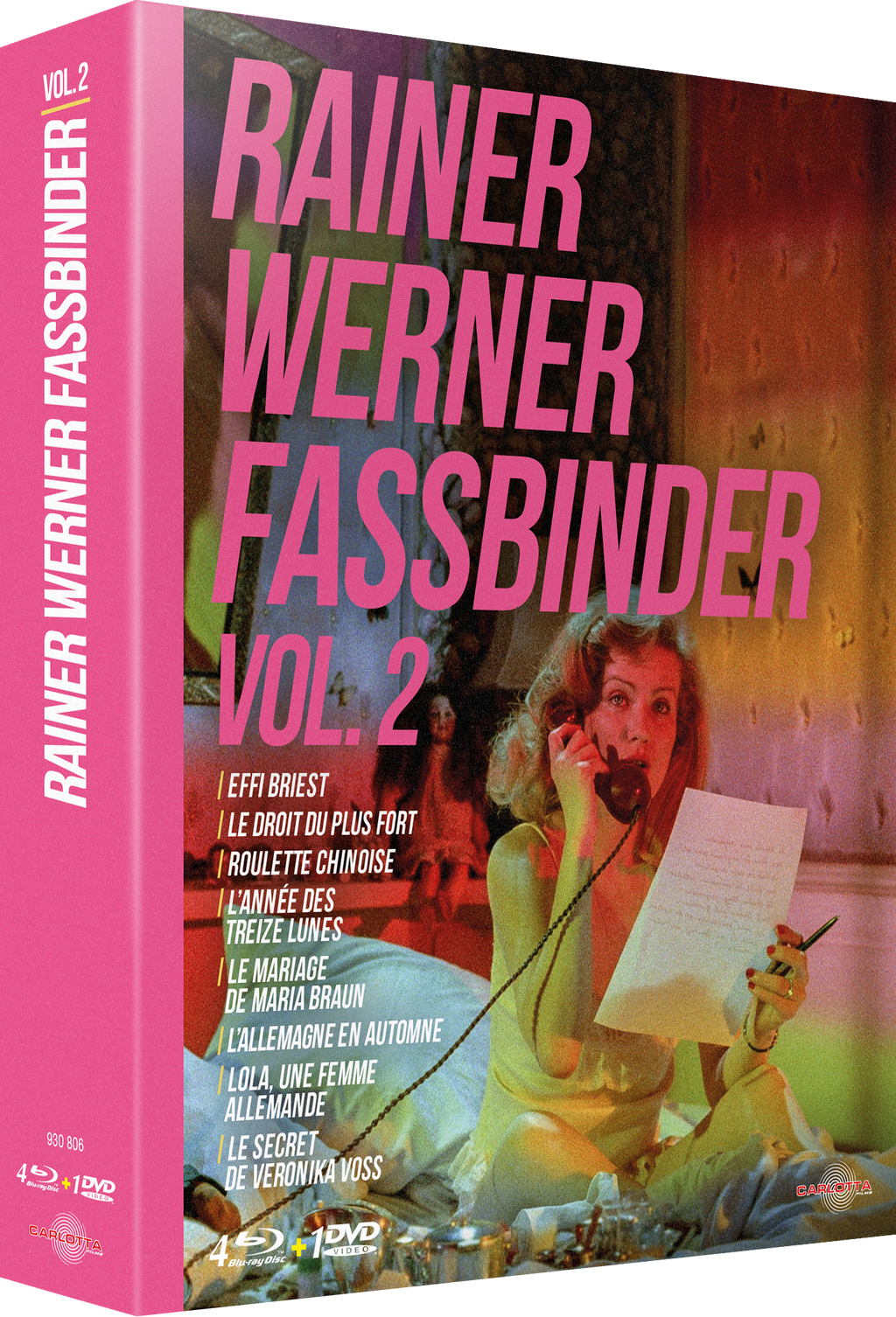 Coffret Rainer Werner Fassbinder Vol. 2 - Blu-ray - Carlotta Films - La Boutique