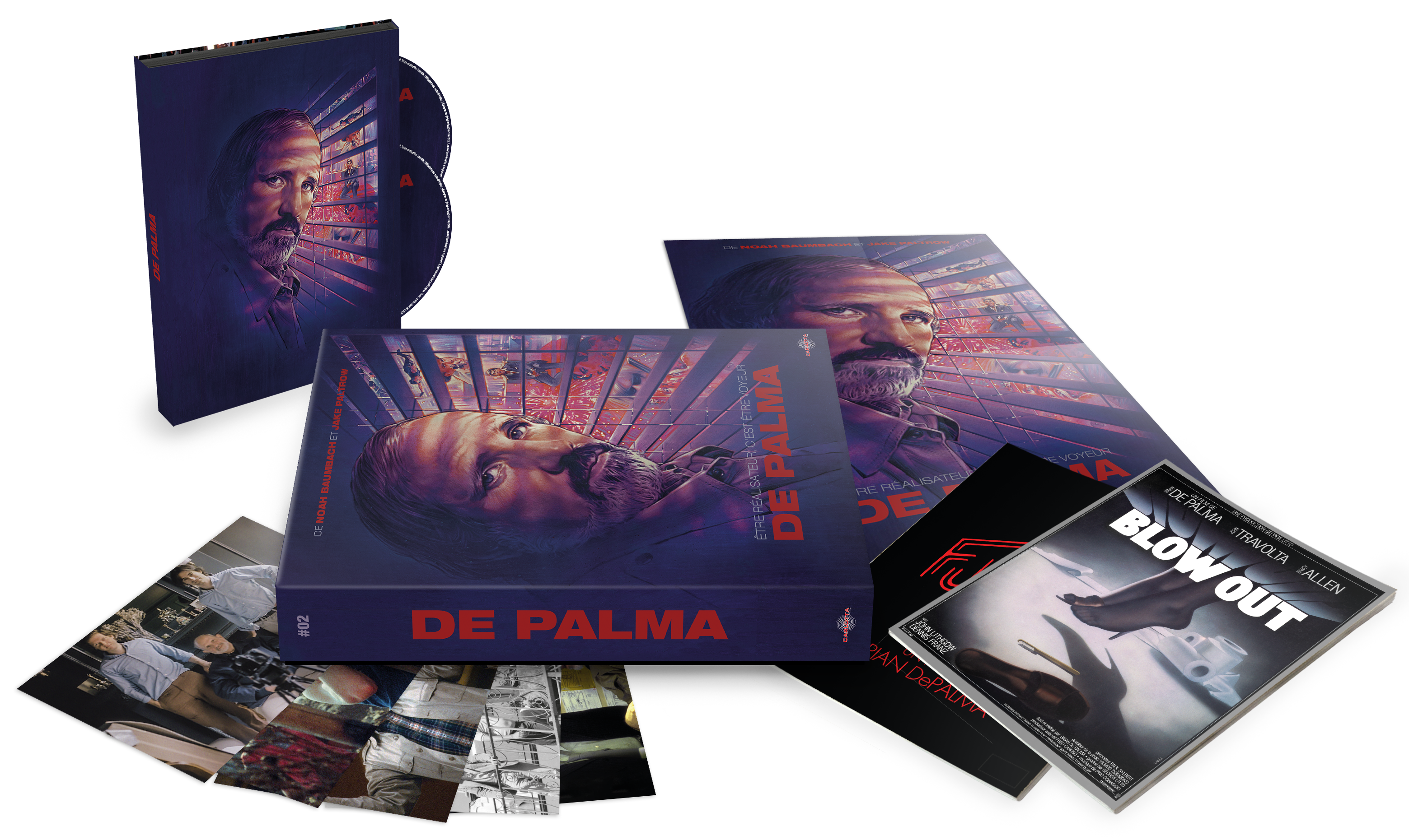 De Palma - Édition Prestige Limitée Combo Blu-ray/DVD + Memorabilia - Carlotta Films - La Boutique