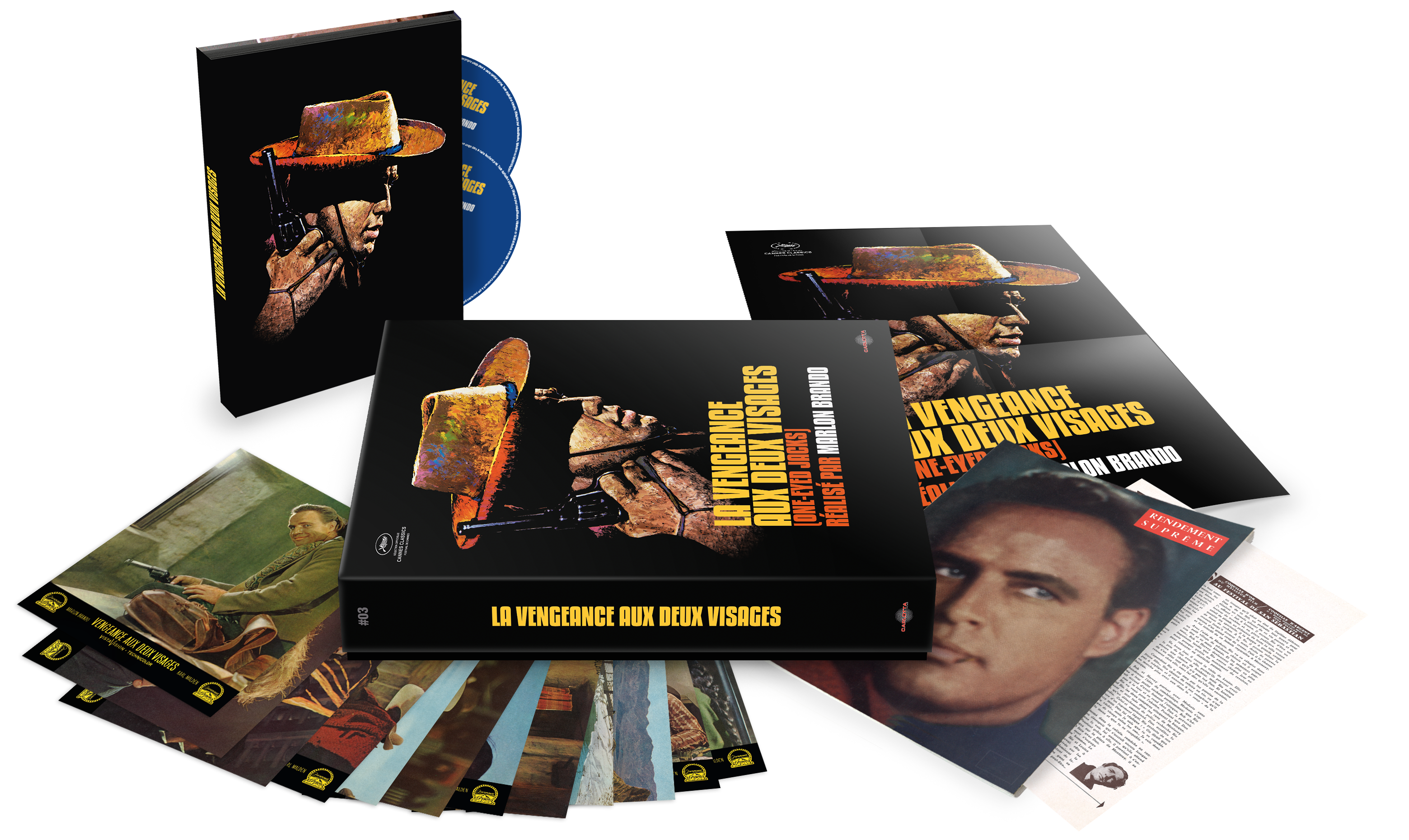 La Vengeance aux deux visages - Édition Prestige Limitée Combo Blu-ray/DVD + Memorabilia - Carlotta Films - La Boutique