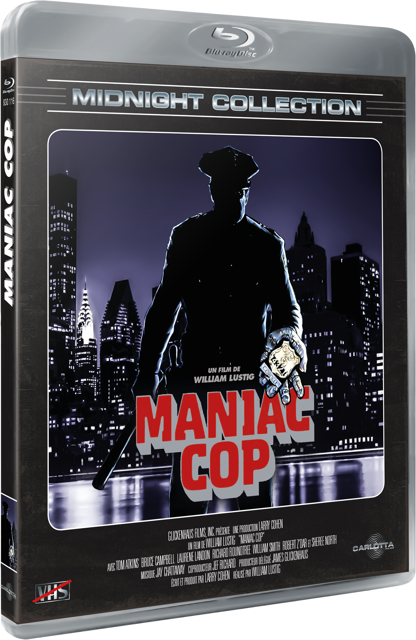 Maniac Cop de William Lustig - Carlotta Films - La Boutique