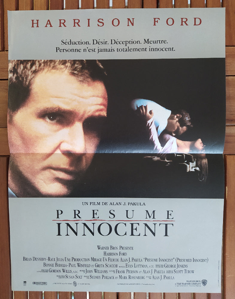 Affiche Présumé innocent La Boutique Carlotta Films