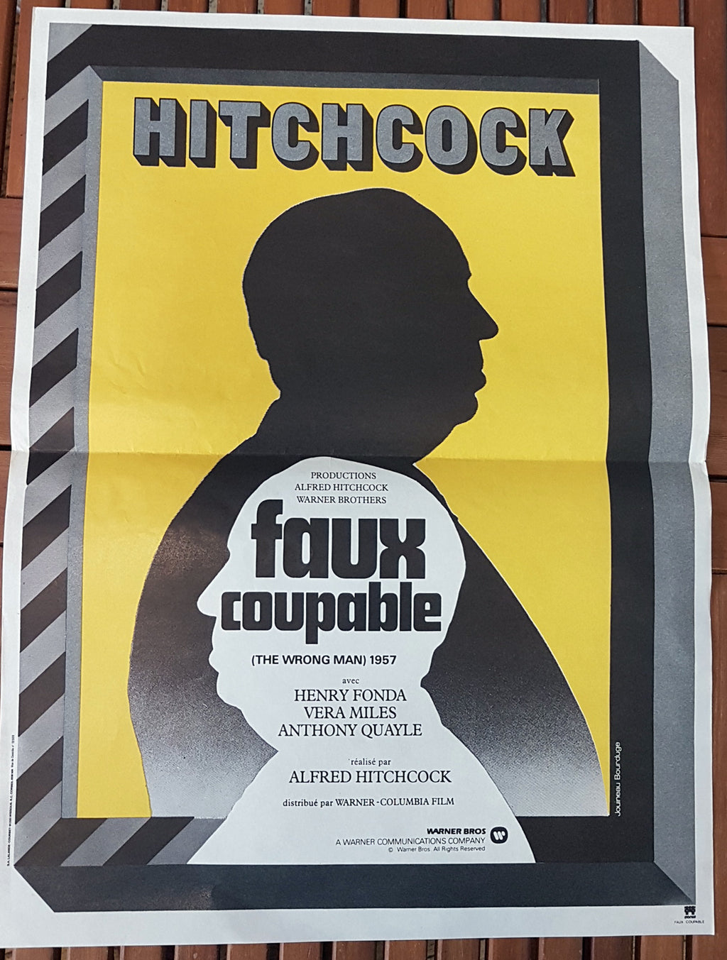 Affiche Faux coupable