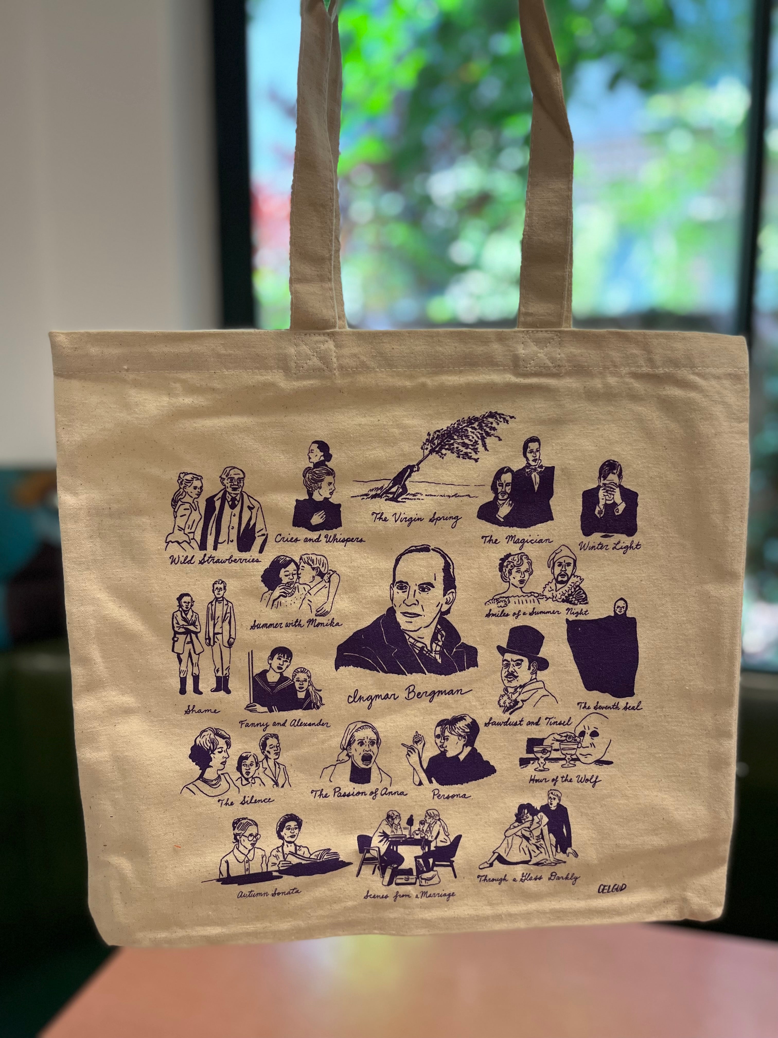 Ingmar Bergman - Collector Tote Bag by Nathan Gelgud