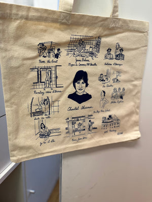 Chantal Akerman - Collector Tote Bag by Nathan Gelgud