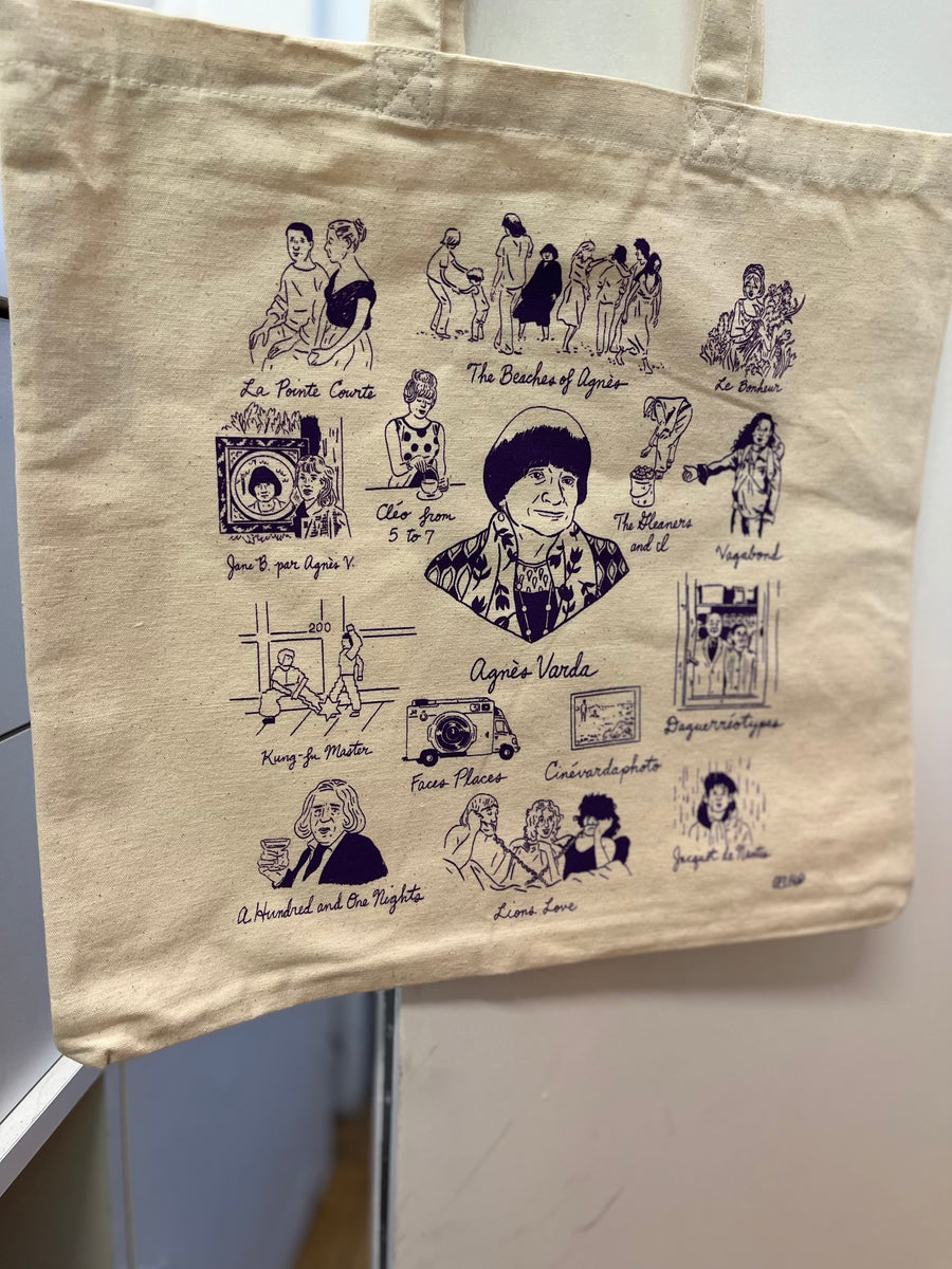 Agnès Varda - Collector Tote Bag by Nathan Gelgud – La Boutique ...