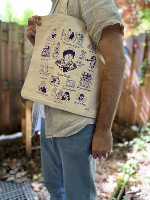 Agnès Varda - Collector Tote Bag by Nathan Gelgud
