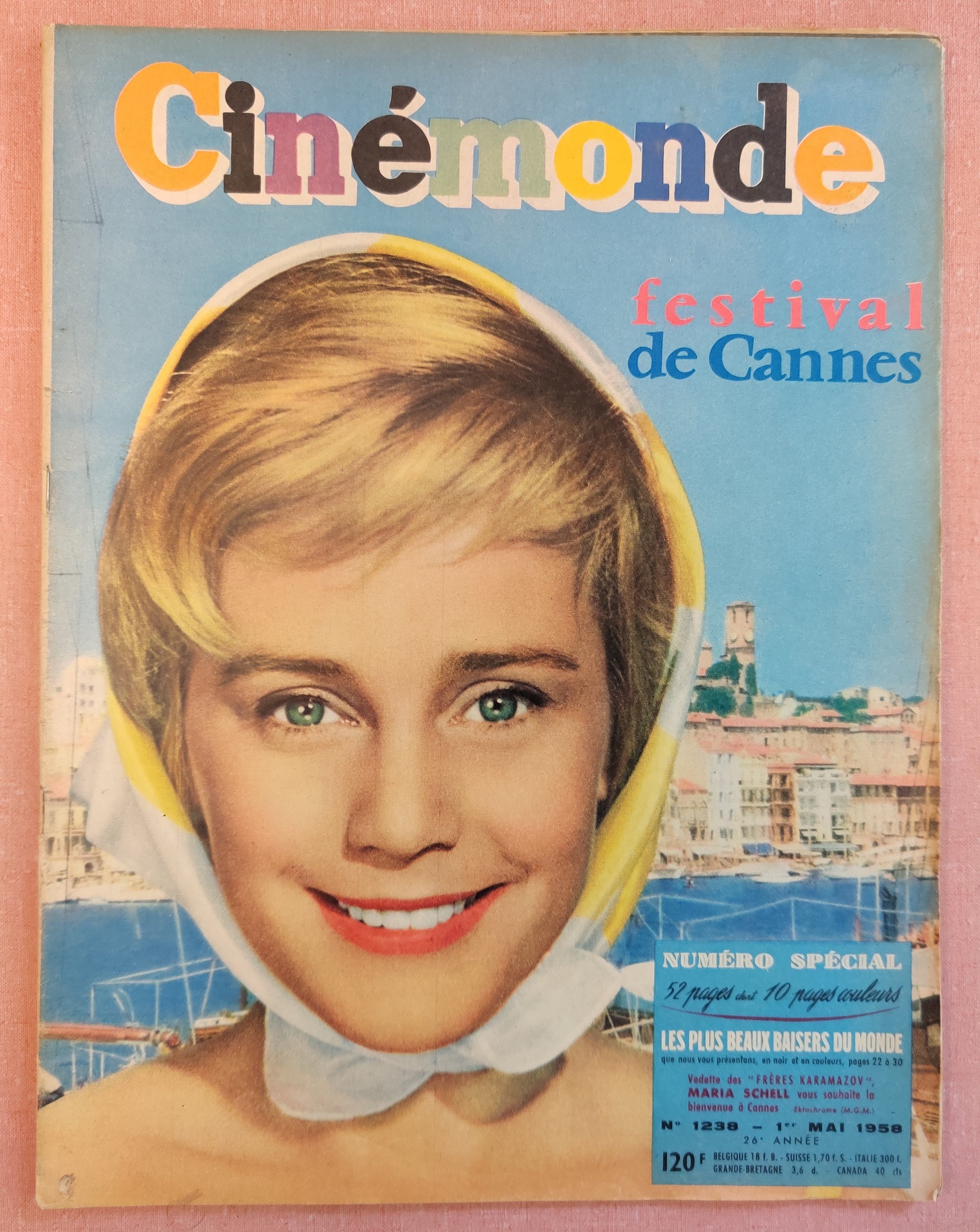 Revue Cinémonde Spécial Cannes