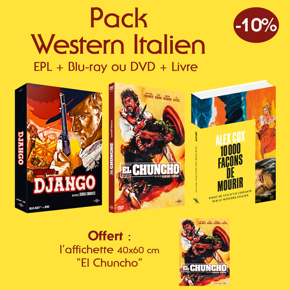 Pack Western Italien - EPL + Blu-ray + Livre – La Boutique Carlotta Films