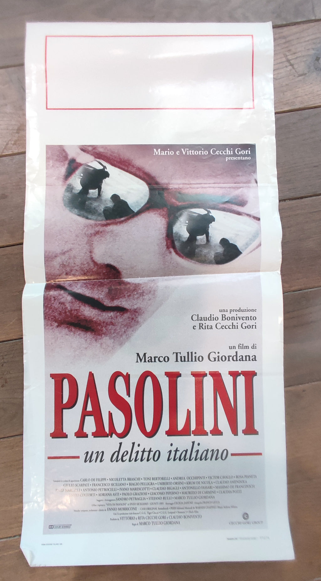 Affiche Pasolini, mort d'un poète