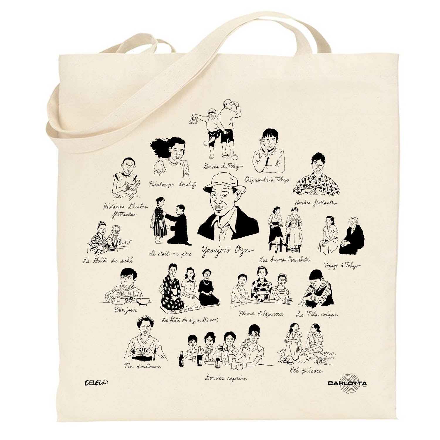 Ozu Tote Bag Collector by Nathan Gelgud
