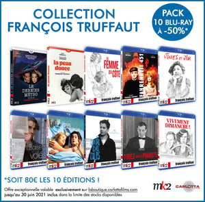 François Truffaut Collection in 10 Blu-rays