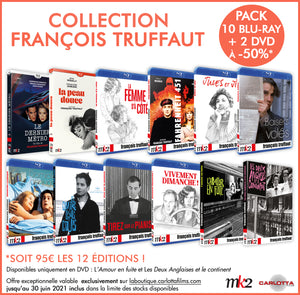 François Truffaut Collection in 10 Blu-rays + 2 DVDs